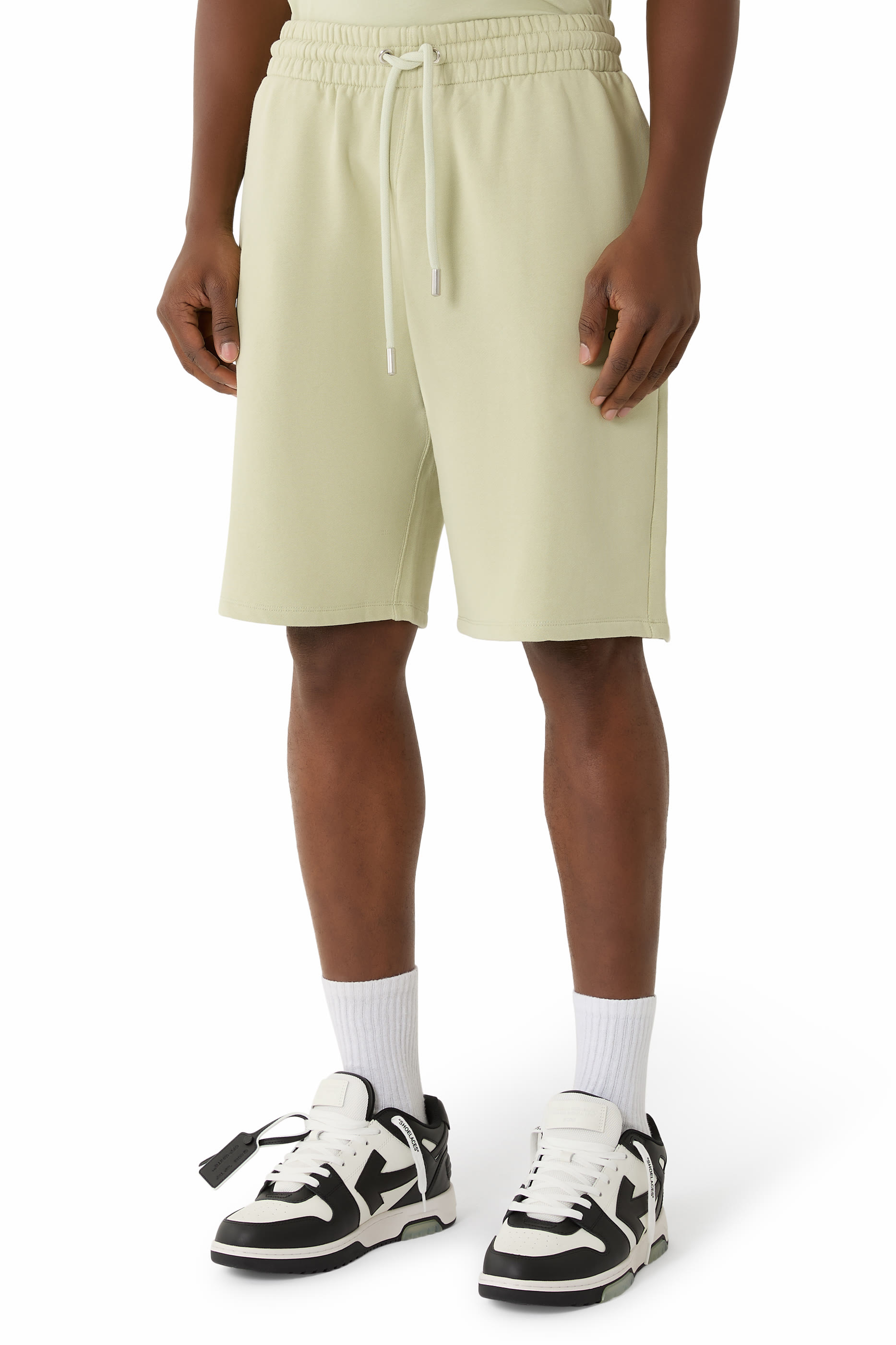 شورت رياضي سكيت سكريبل بخطوط مائلة 