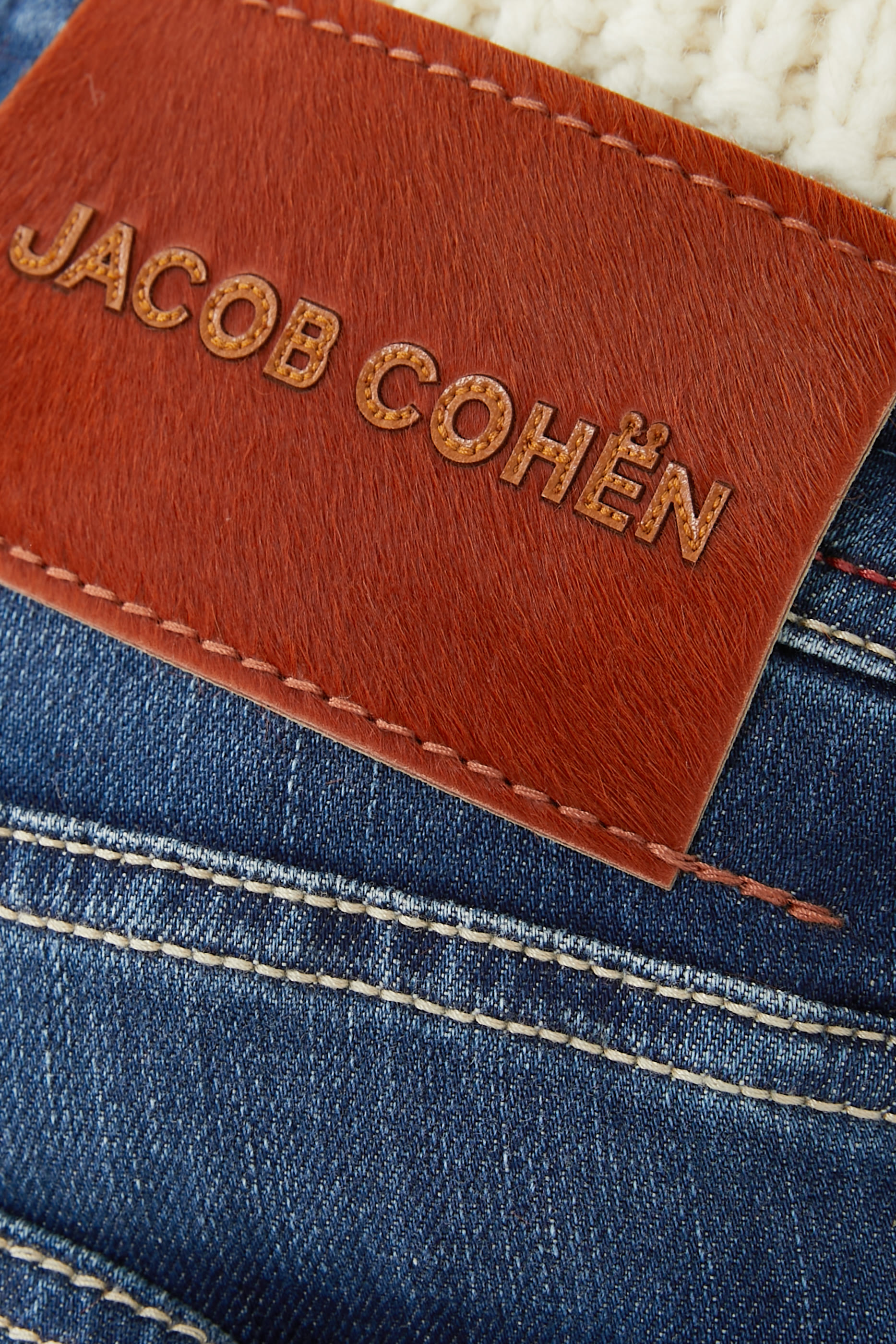 بنطال جينز نيك بقصة ضيقة دنيم