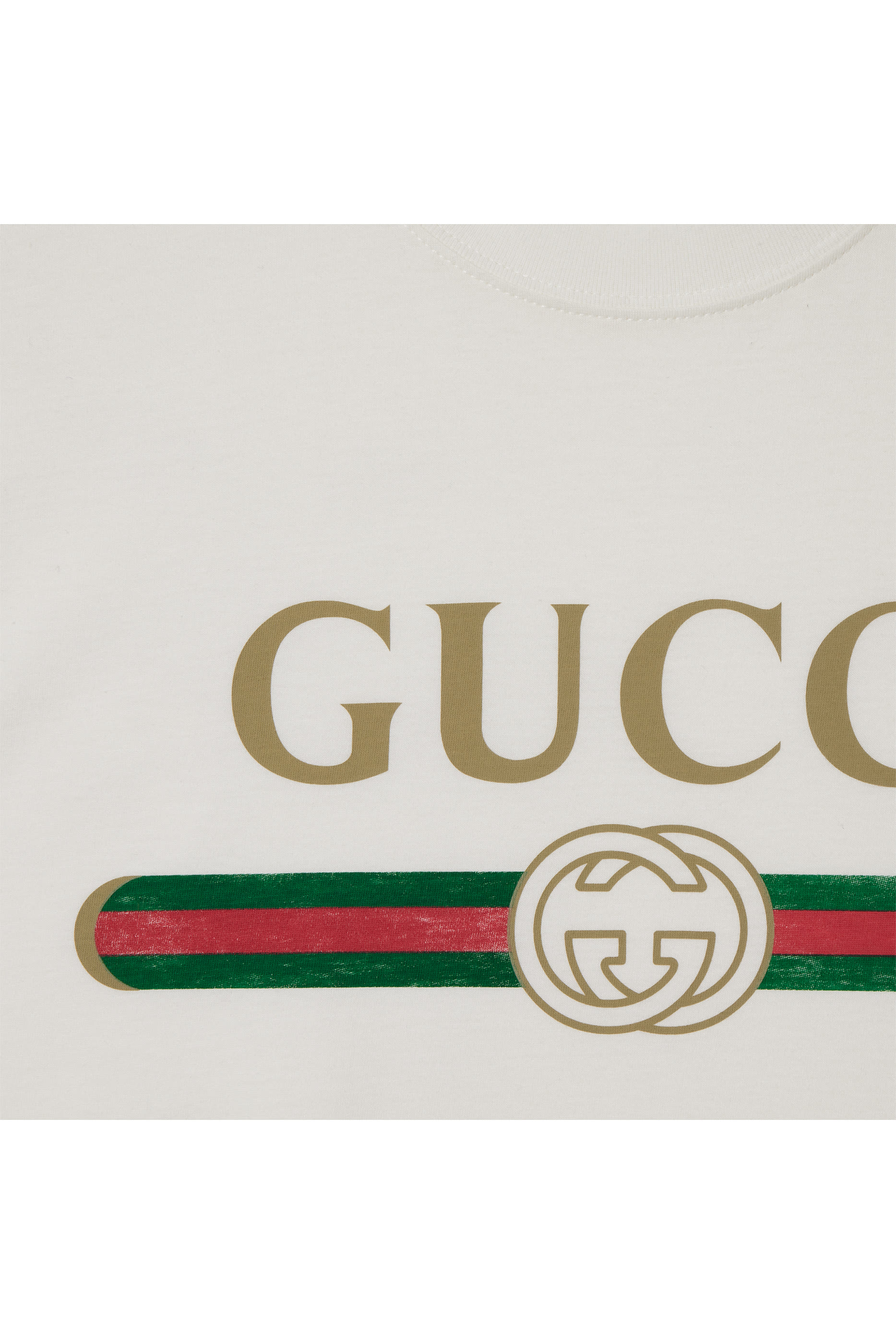 تيشيرت مزين بطبعة جيرسيه حرير مختلط