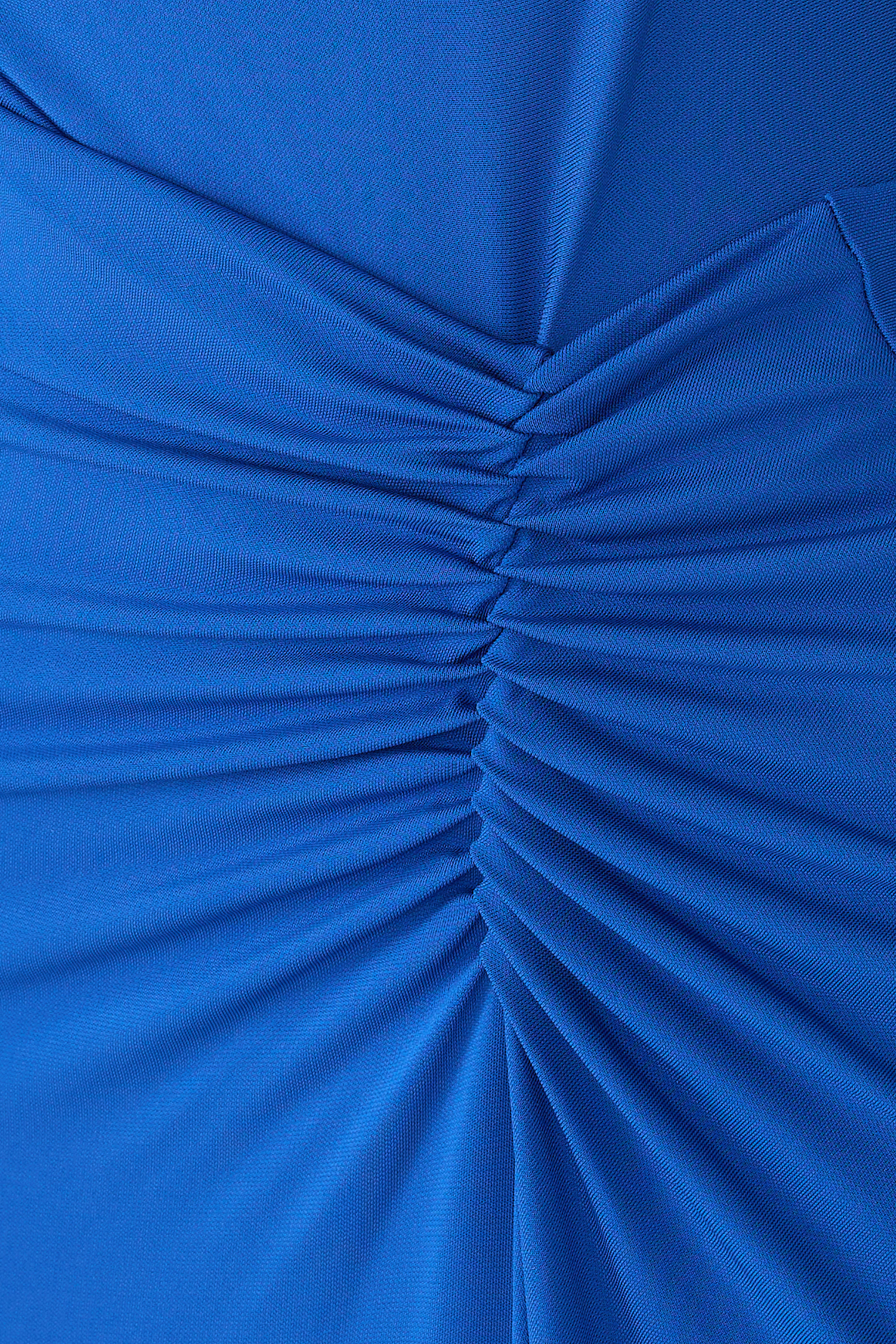 فستان أكاسيا متوسط ​​الطول درابيه جيرسيه