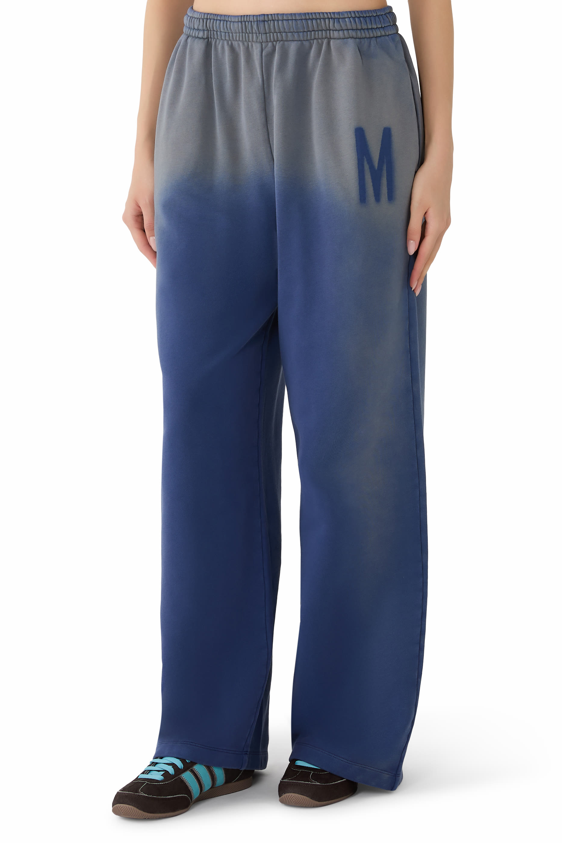 بنطال بطبعات صوف قطن عضوي