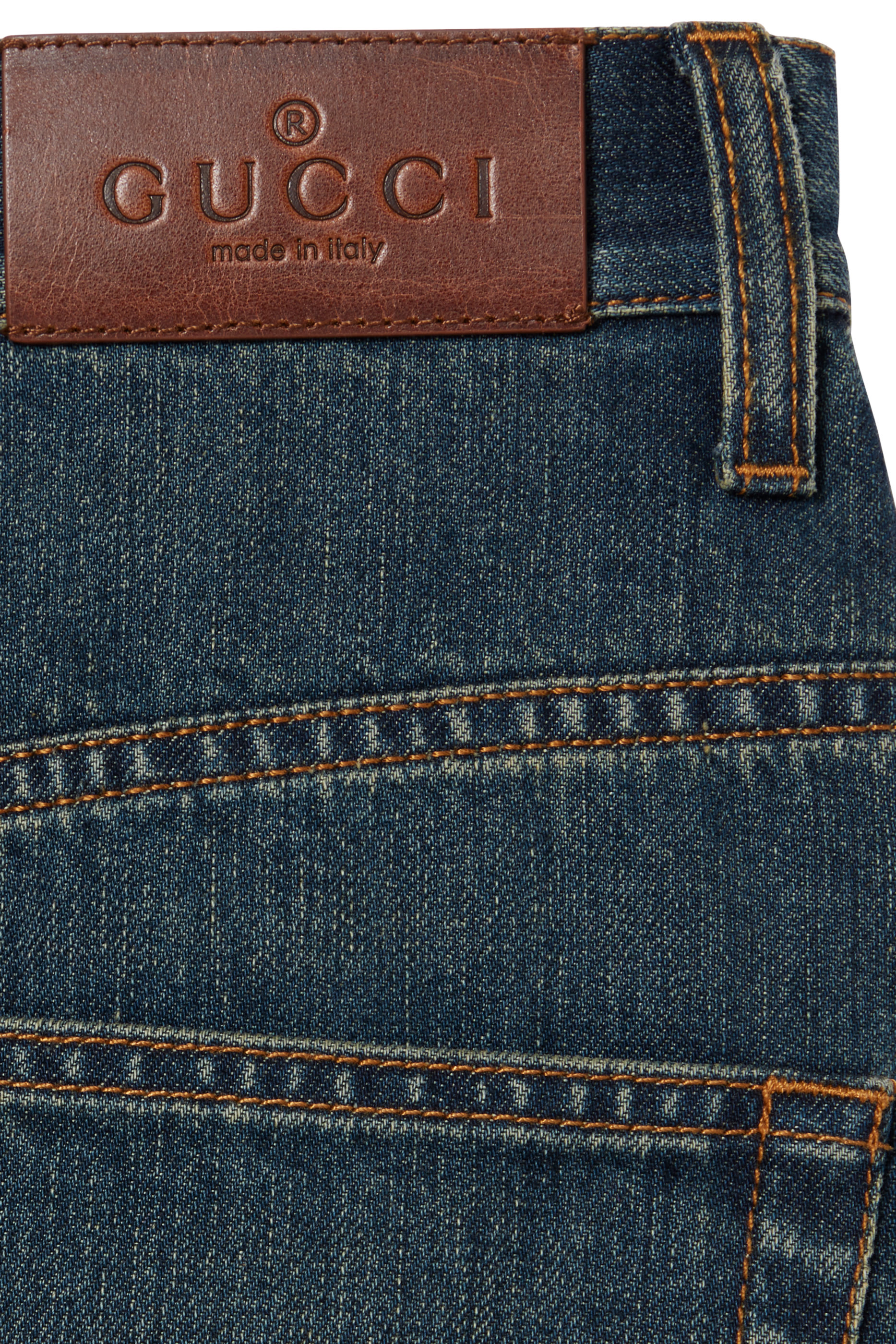 تنورة بحلية لجام الحصان قطن ودنيم