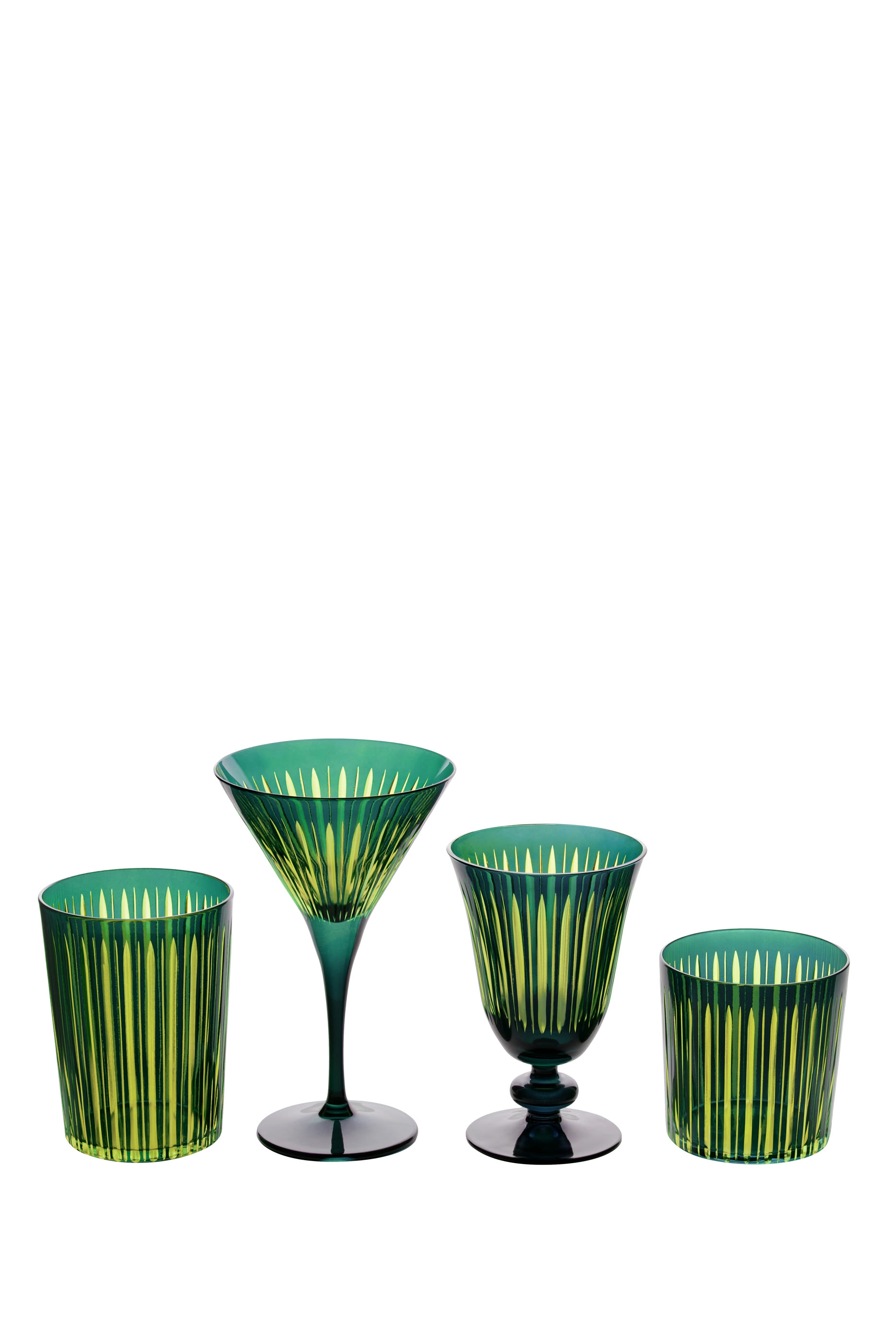 طقم كؤوس بريزم هاي بول، 4 قطع