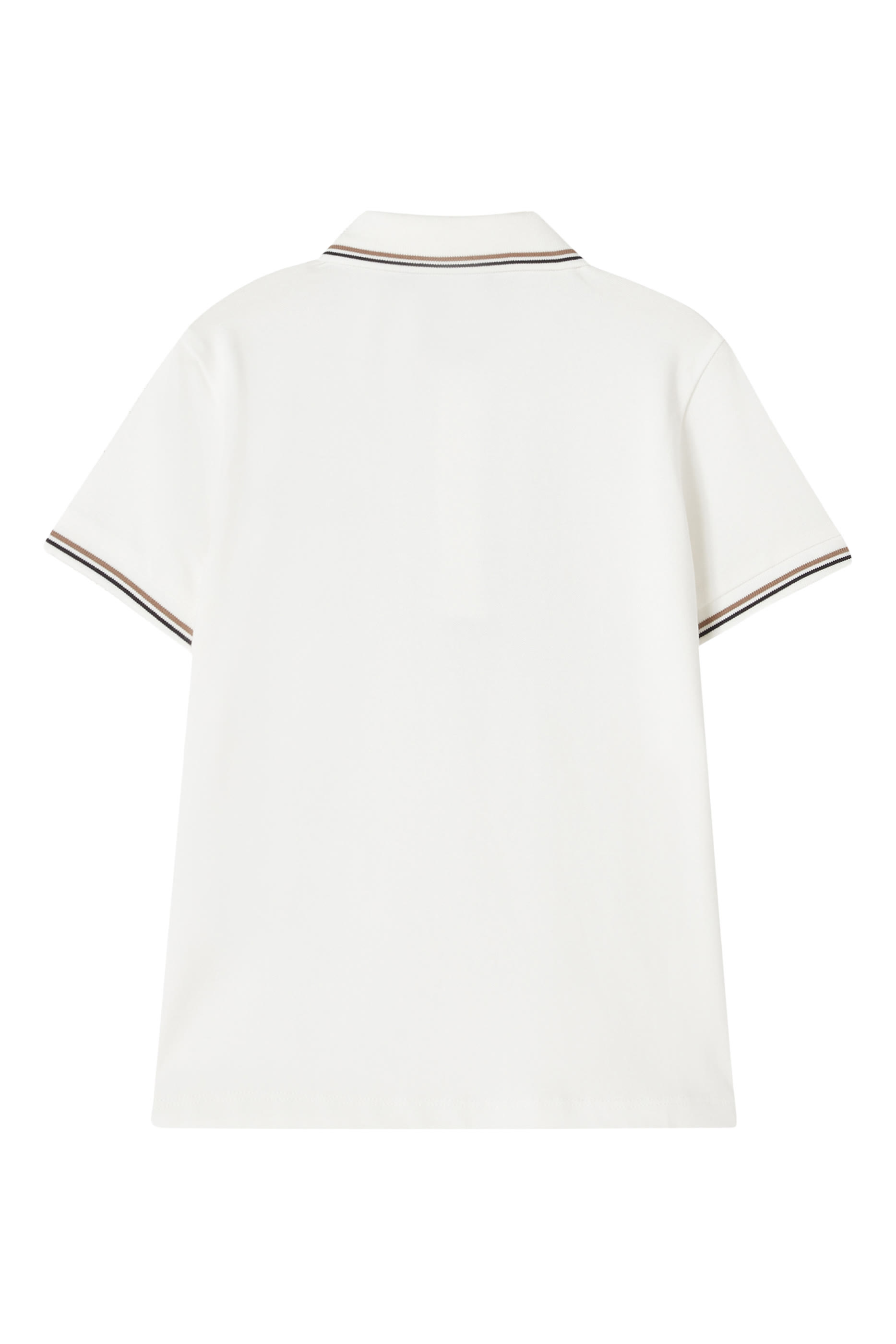 قميص بولو بشعار الماركة للأطفال