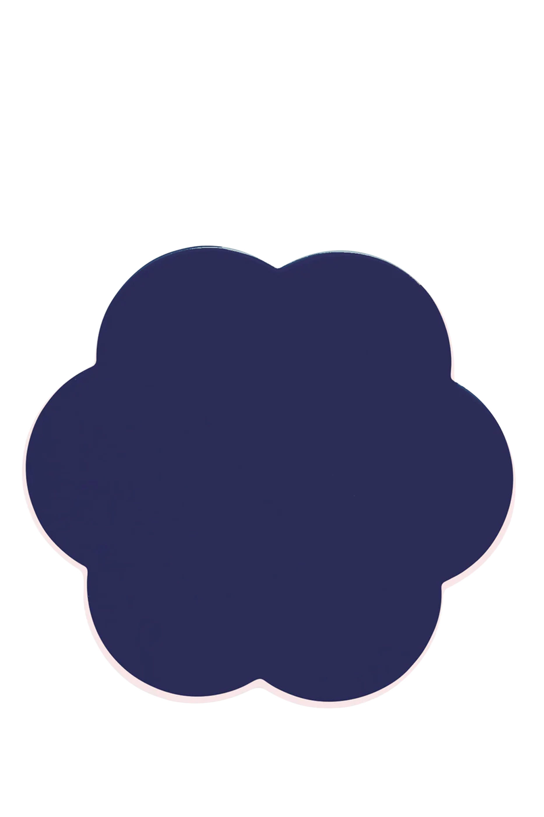 طقم قواعد أكواب بحواف صدفية