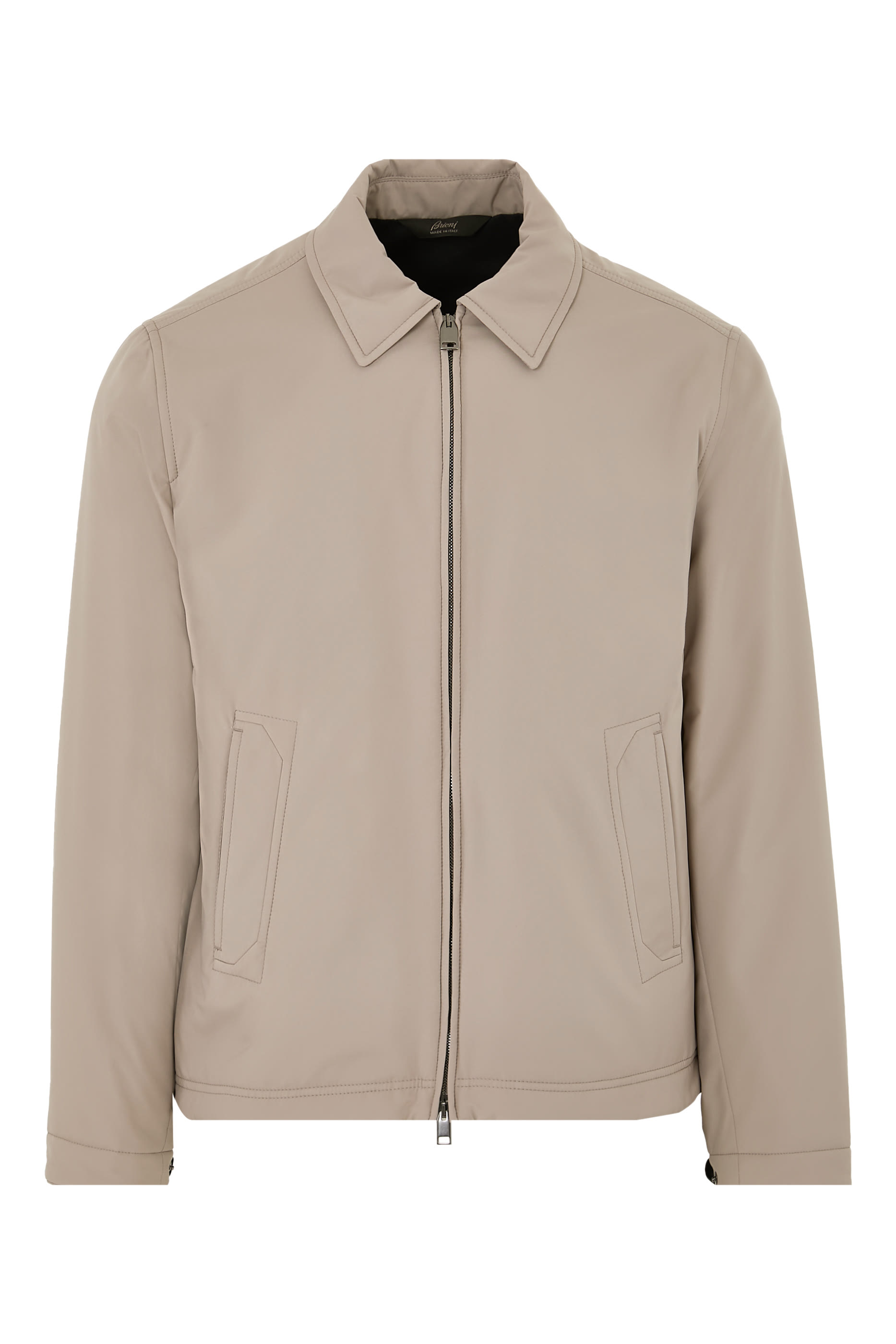 Collared Long Sleeve Blouson 