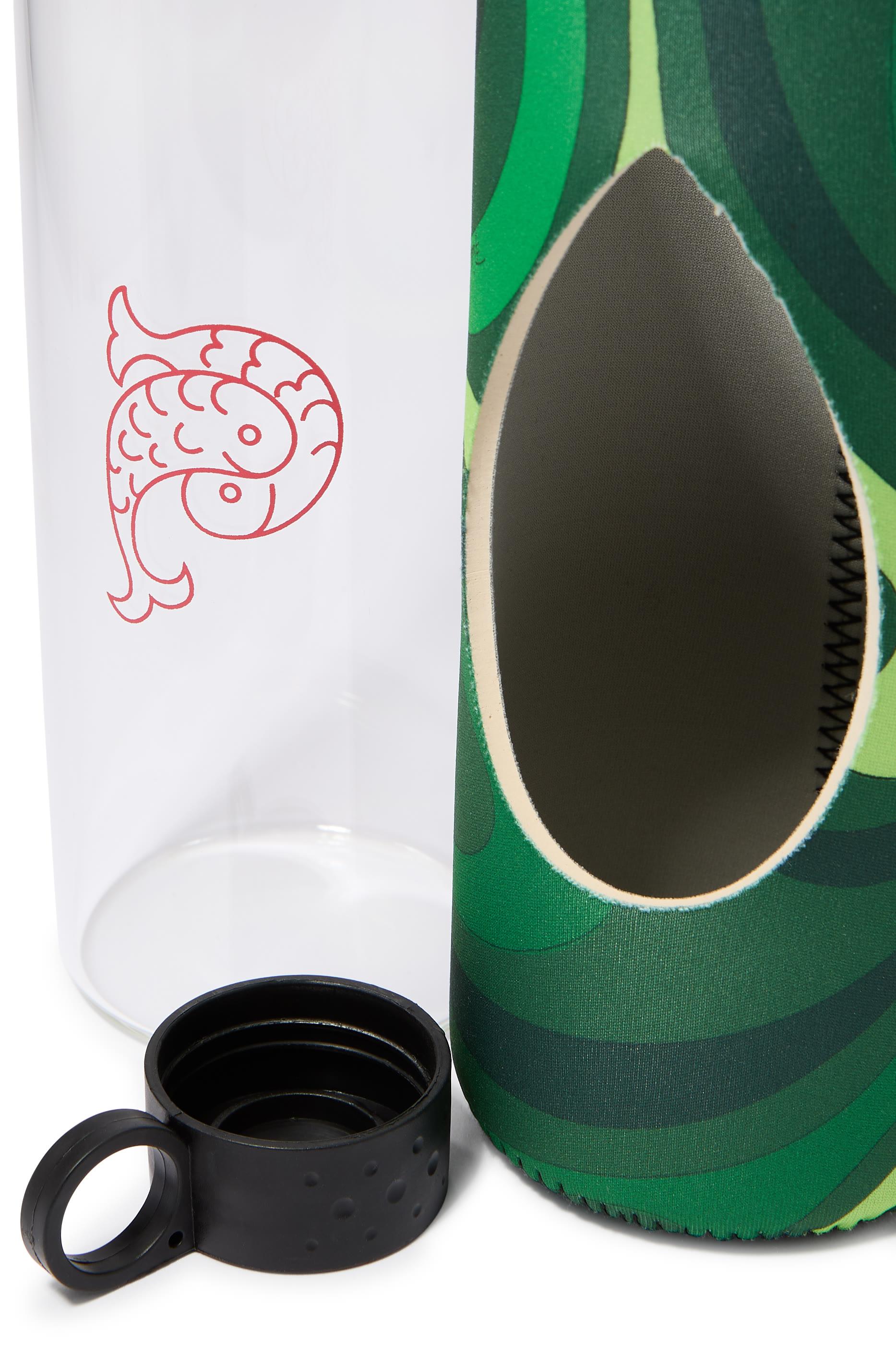 قارورة ماء زجاج 