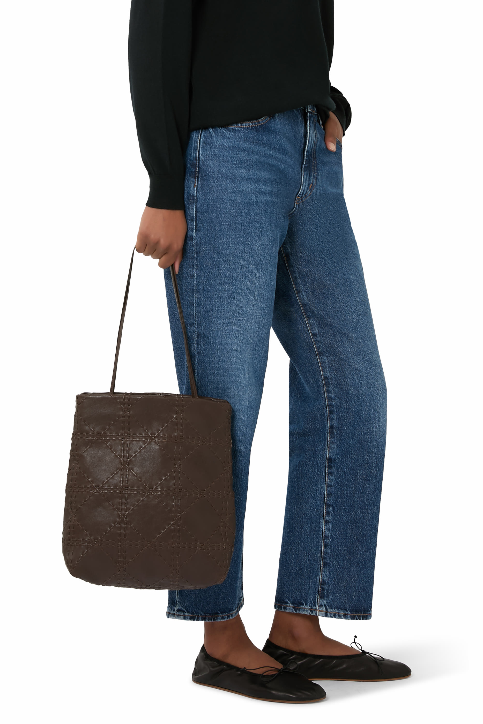 حقيبة ليلو منسوجة