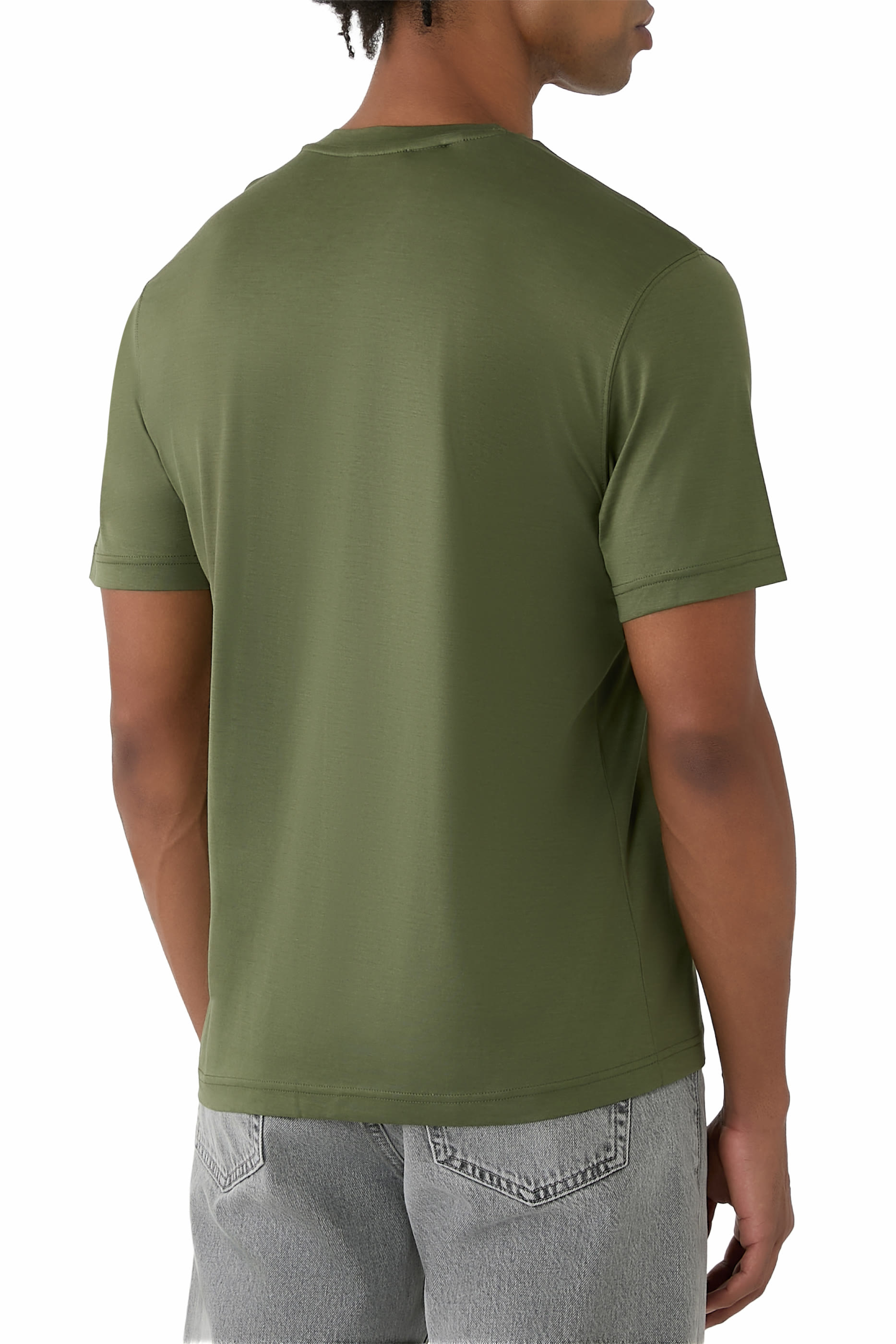 تيشيرت قطن وحرير