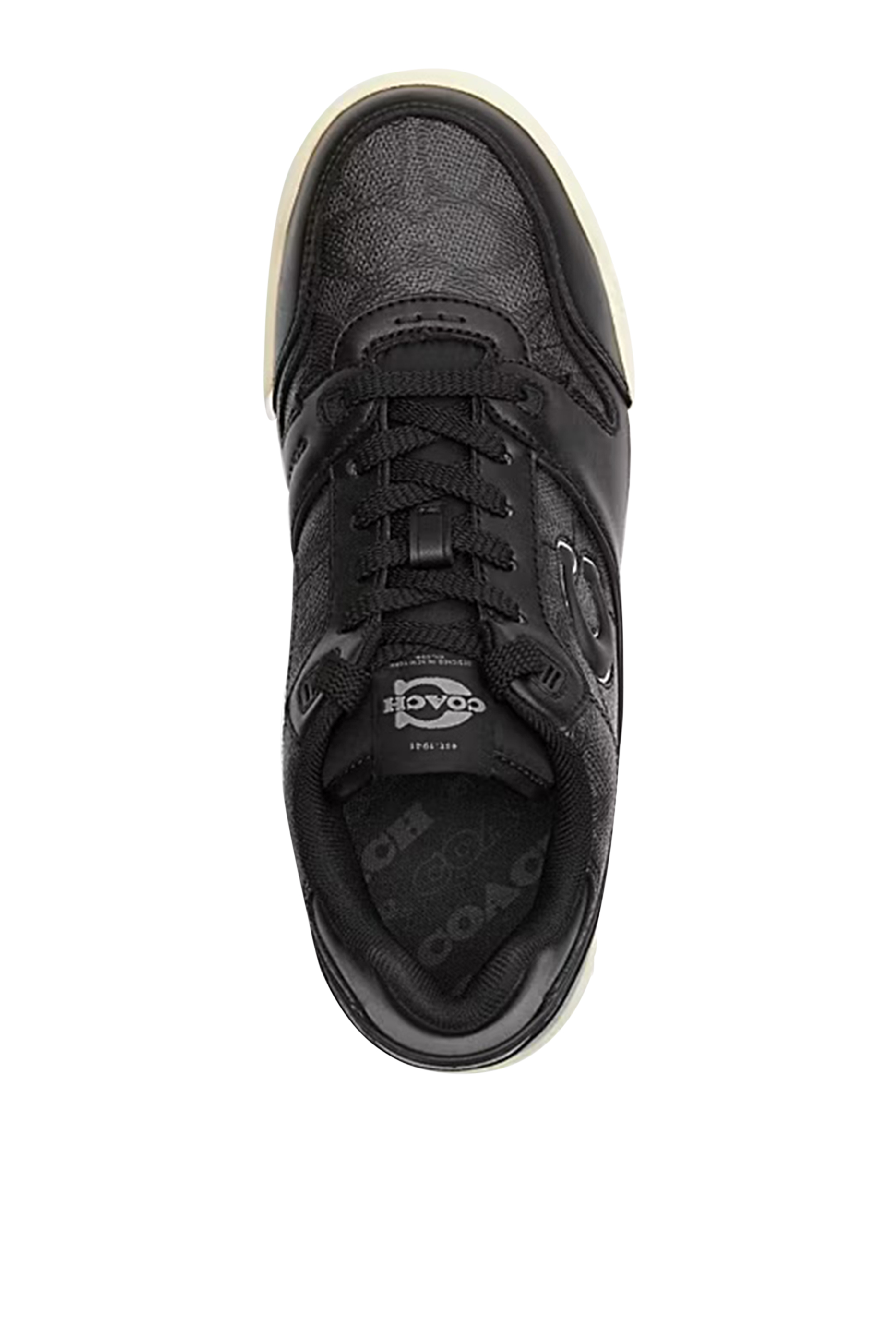 سنيكرز سوهو قماش قنب مزين بشعار الماركة