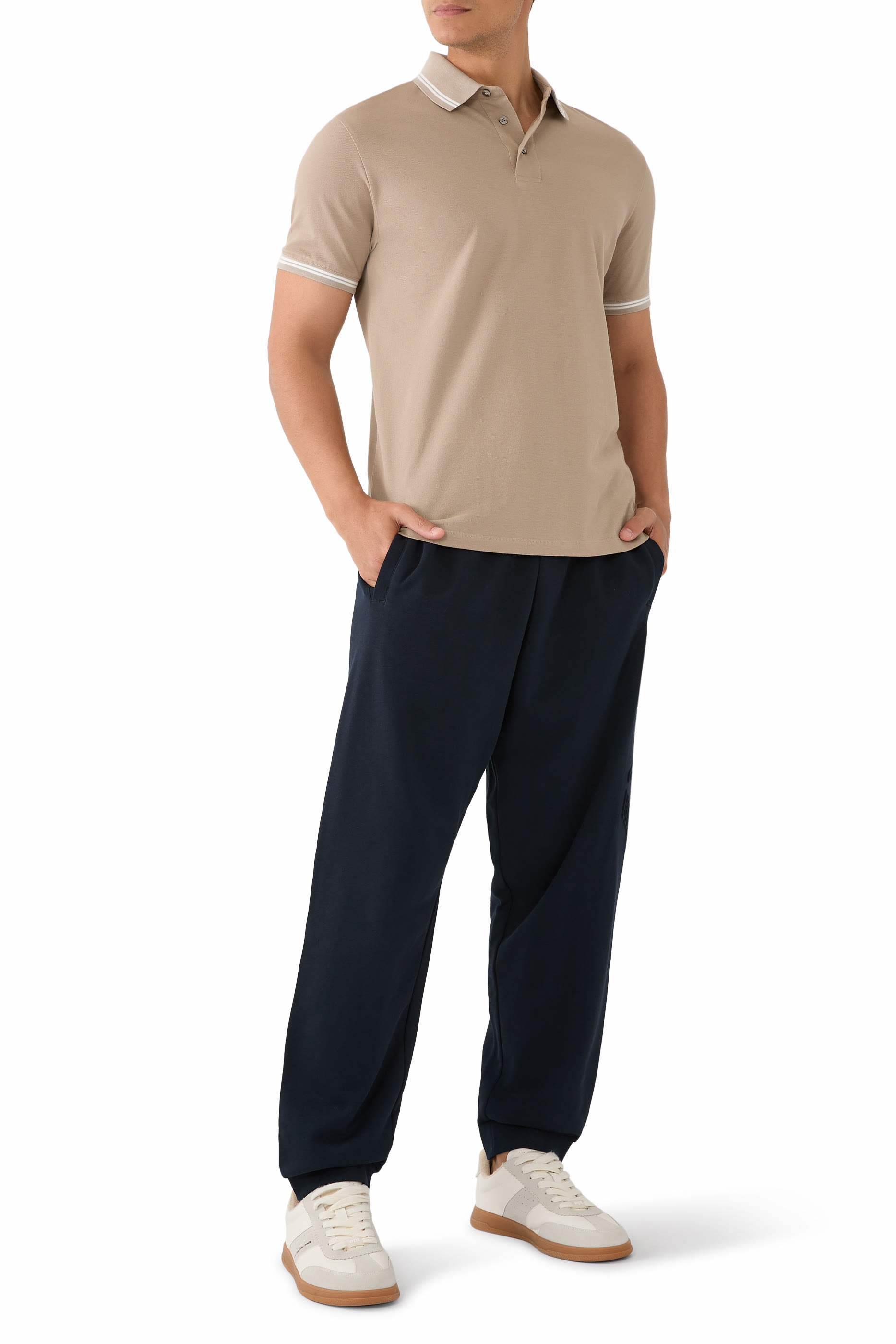 قميص بولو بأكمام قصيرة null