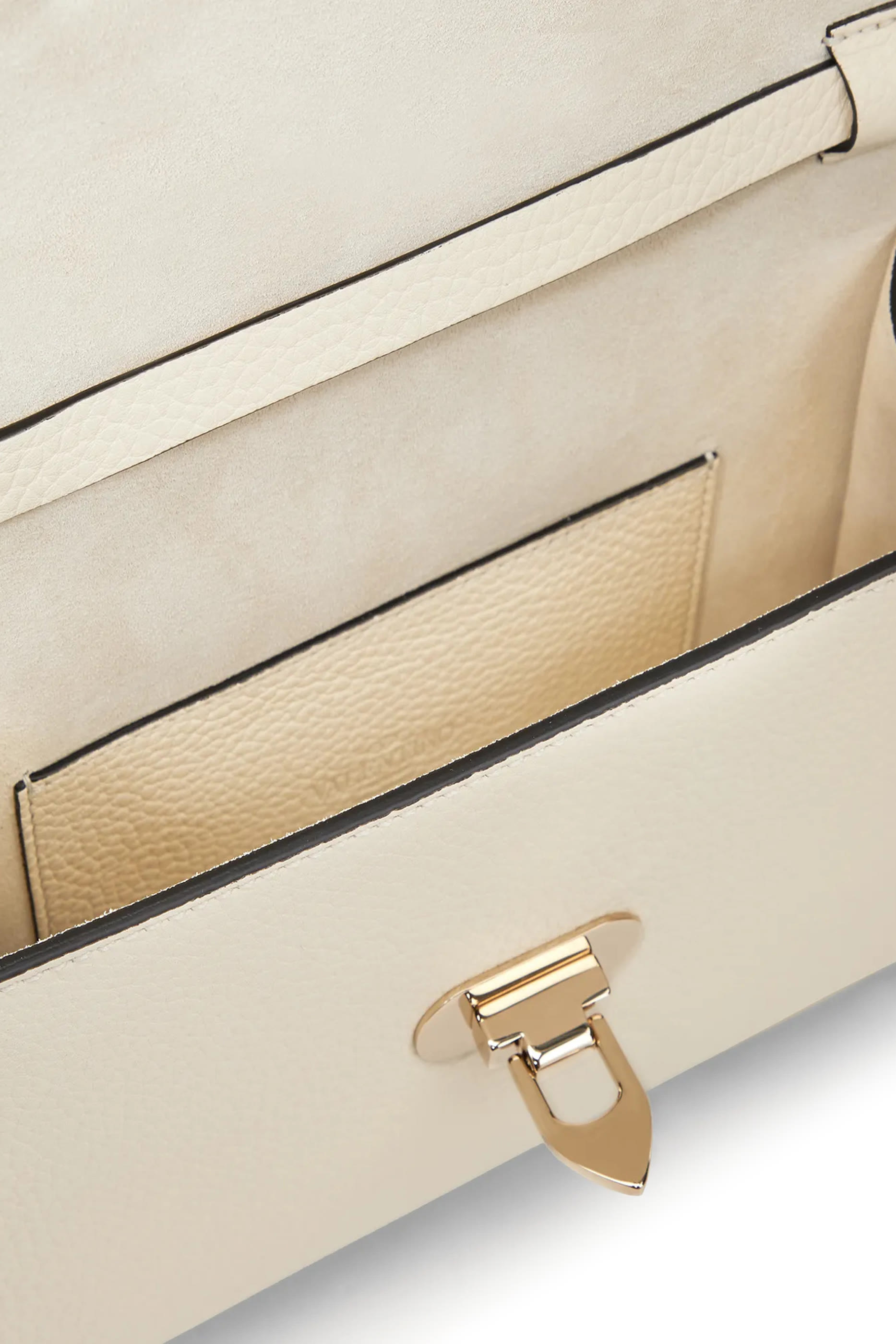 حقيبة كروس فالنتينو غارافاني جلد صغيرة بحلي هرمية