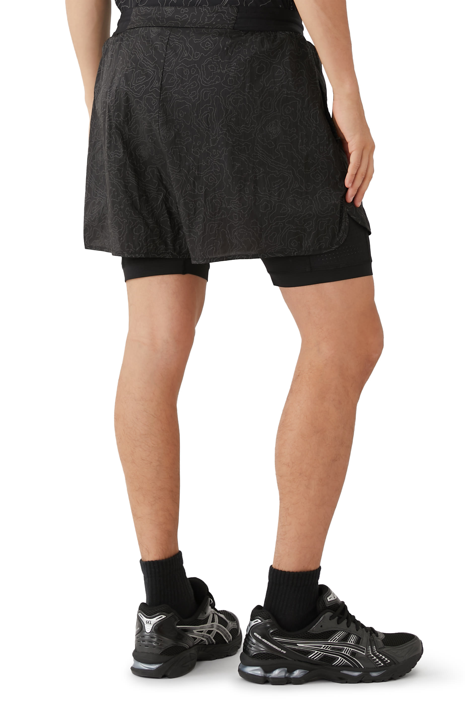 شورت ران 247 كونتور 2 في 1