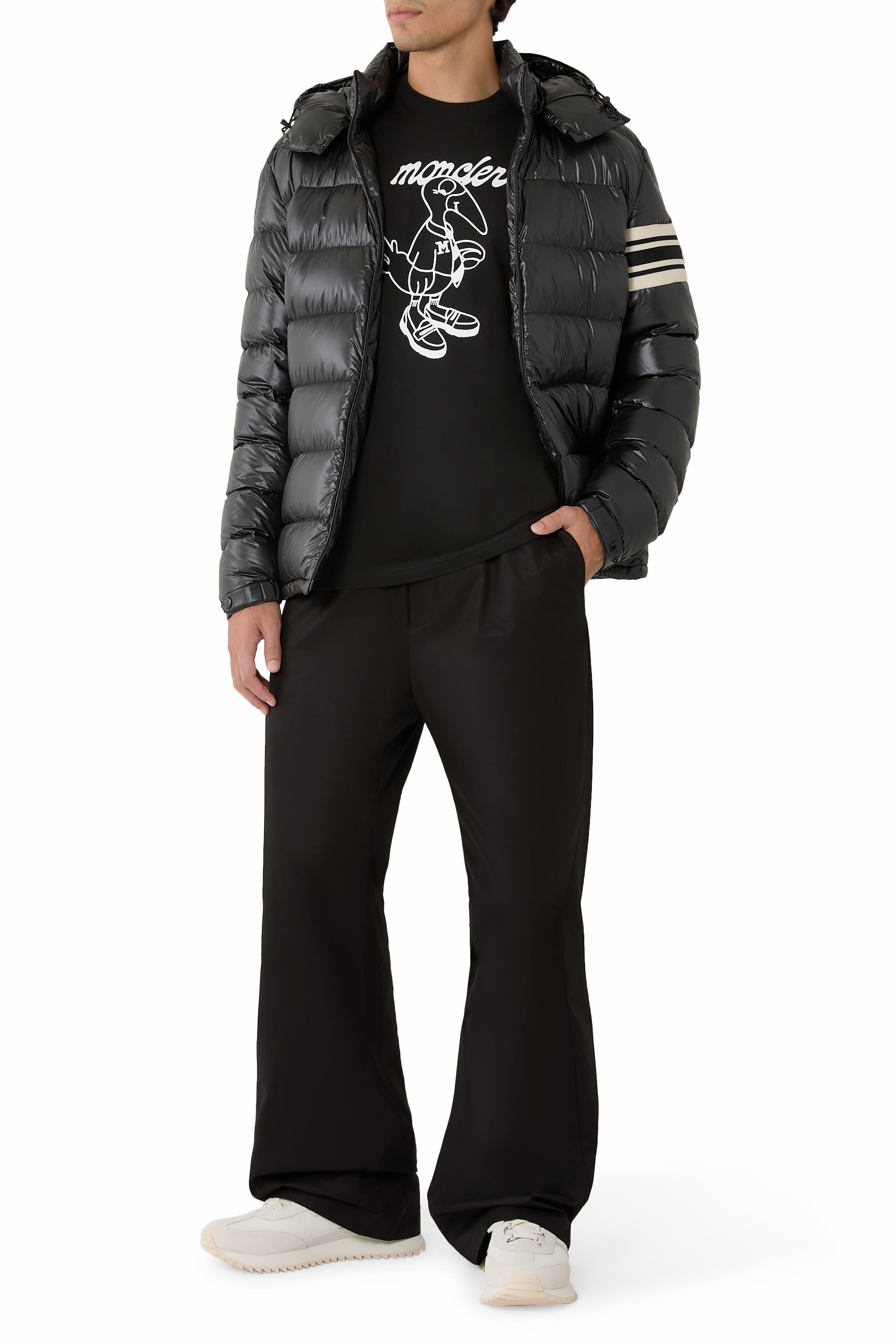 Landre Hooded Short Down Jacket