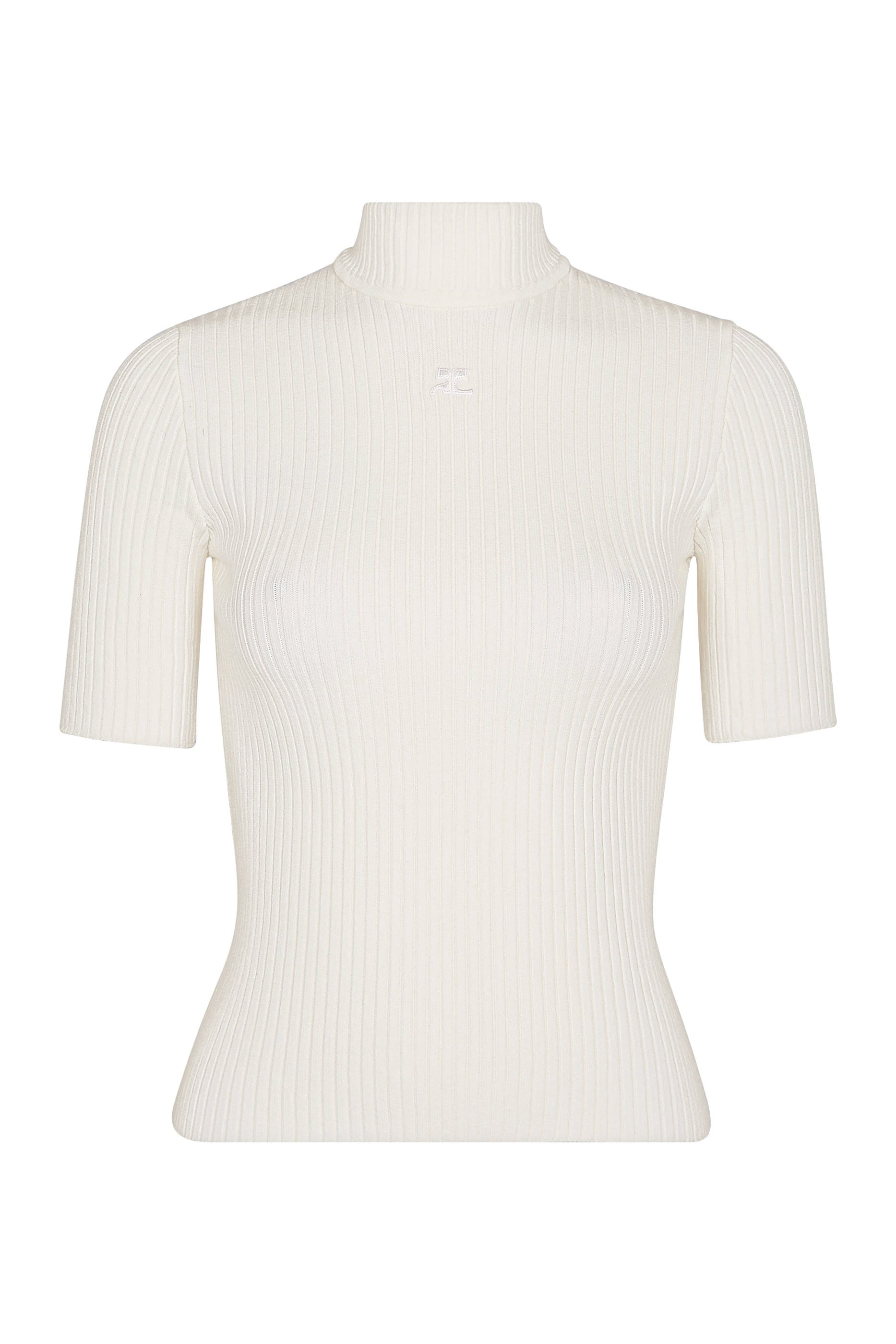 كنزة ري إيديشن نسيج مضلع