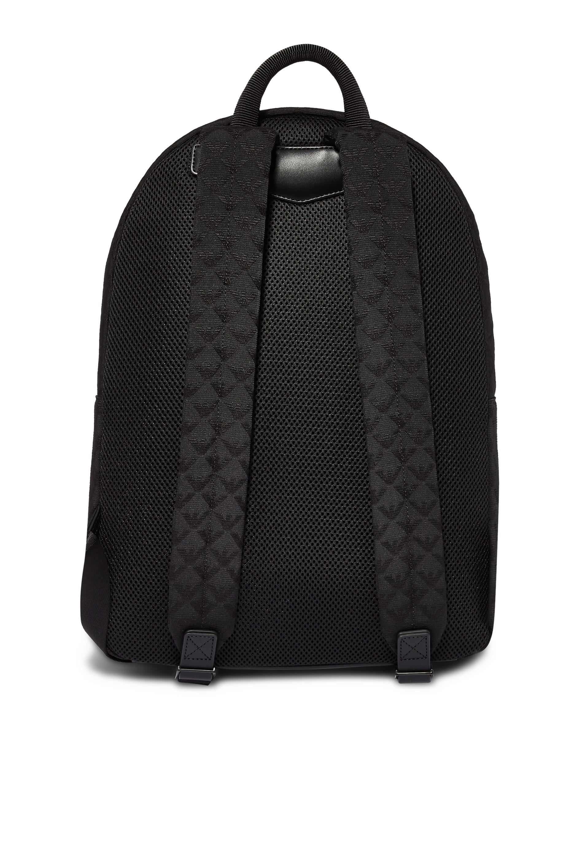 حقيبة ظهر بطبعة شعار الماركة بالكامل