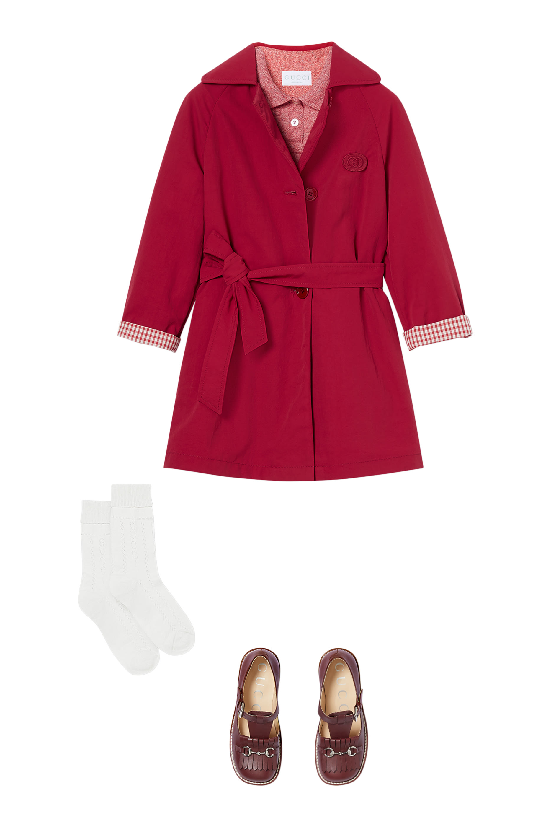 فستان بأكمام قصيرة للأطفال