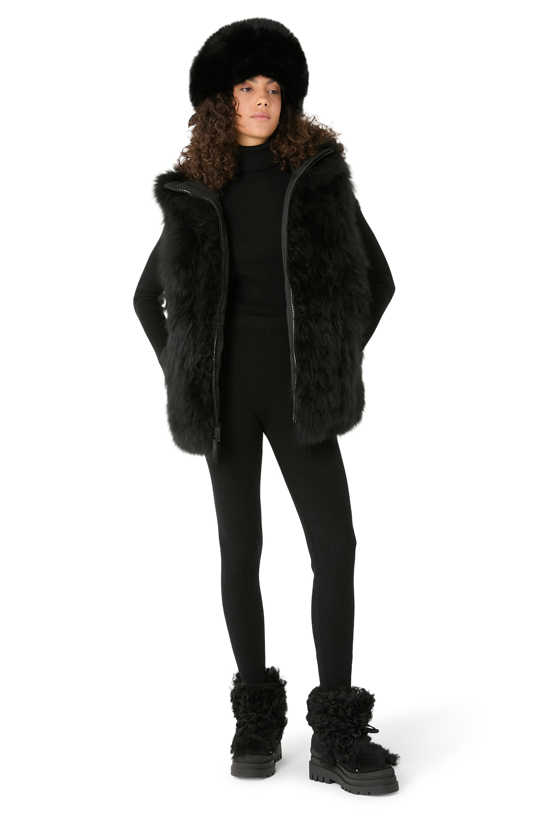 طوق رأس فرو الأرنب ريكس