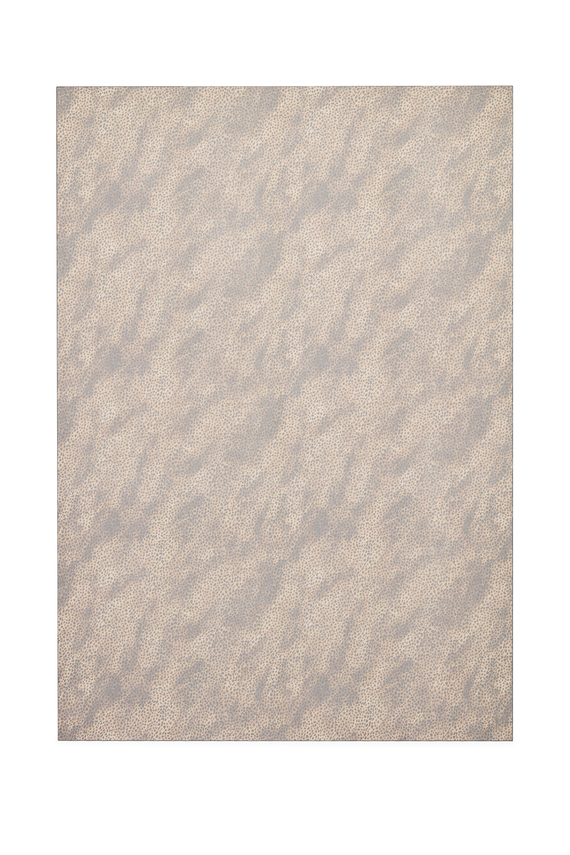 شال بنقشة جلد نمر موسلين حرير