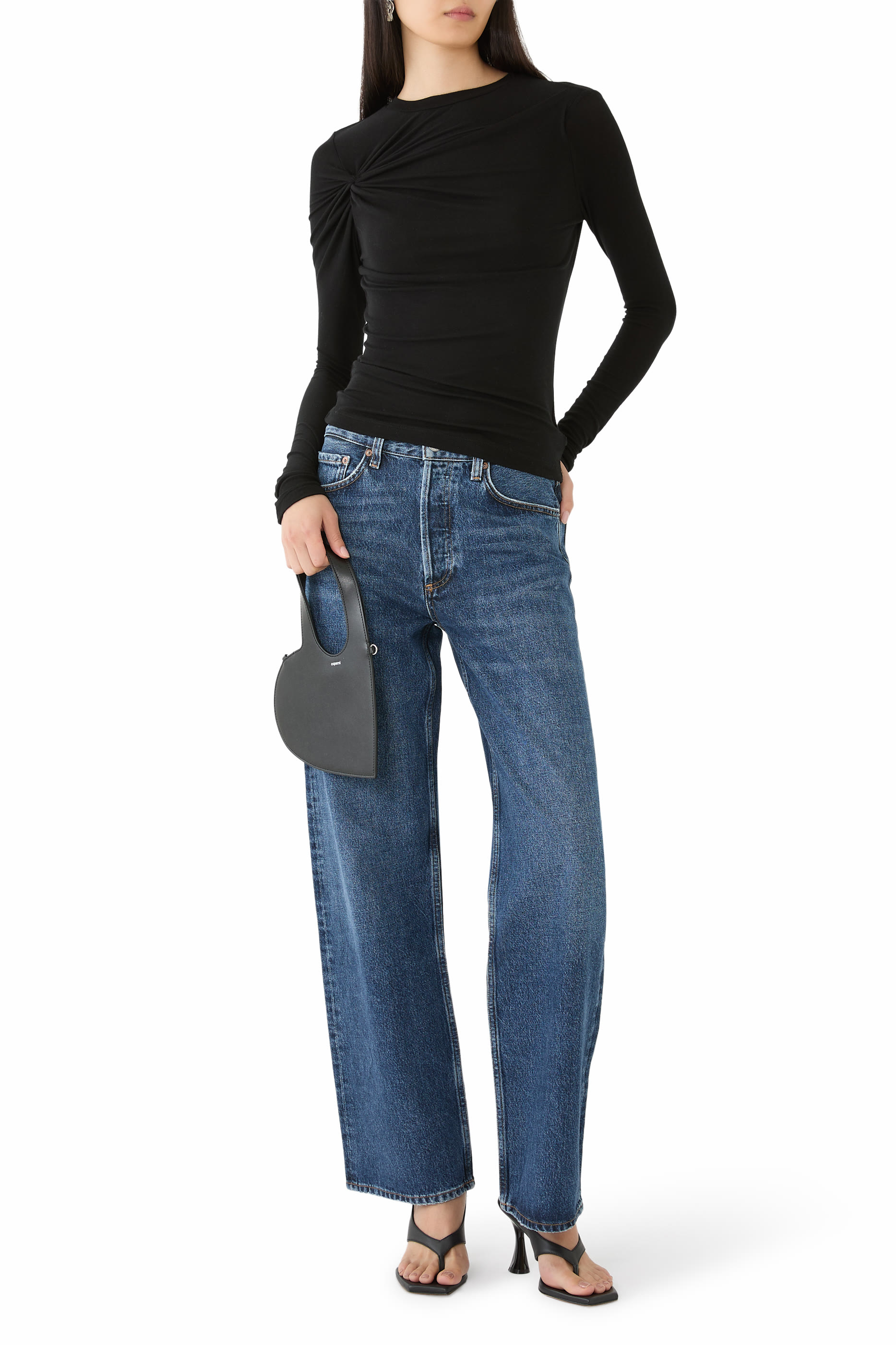 تيشيرت ليسا بأكمام طويلة