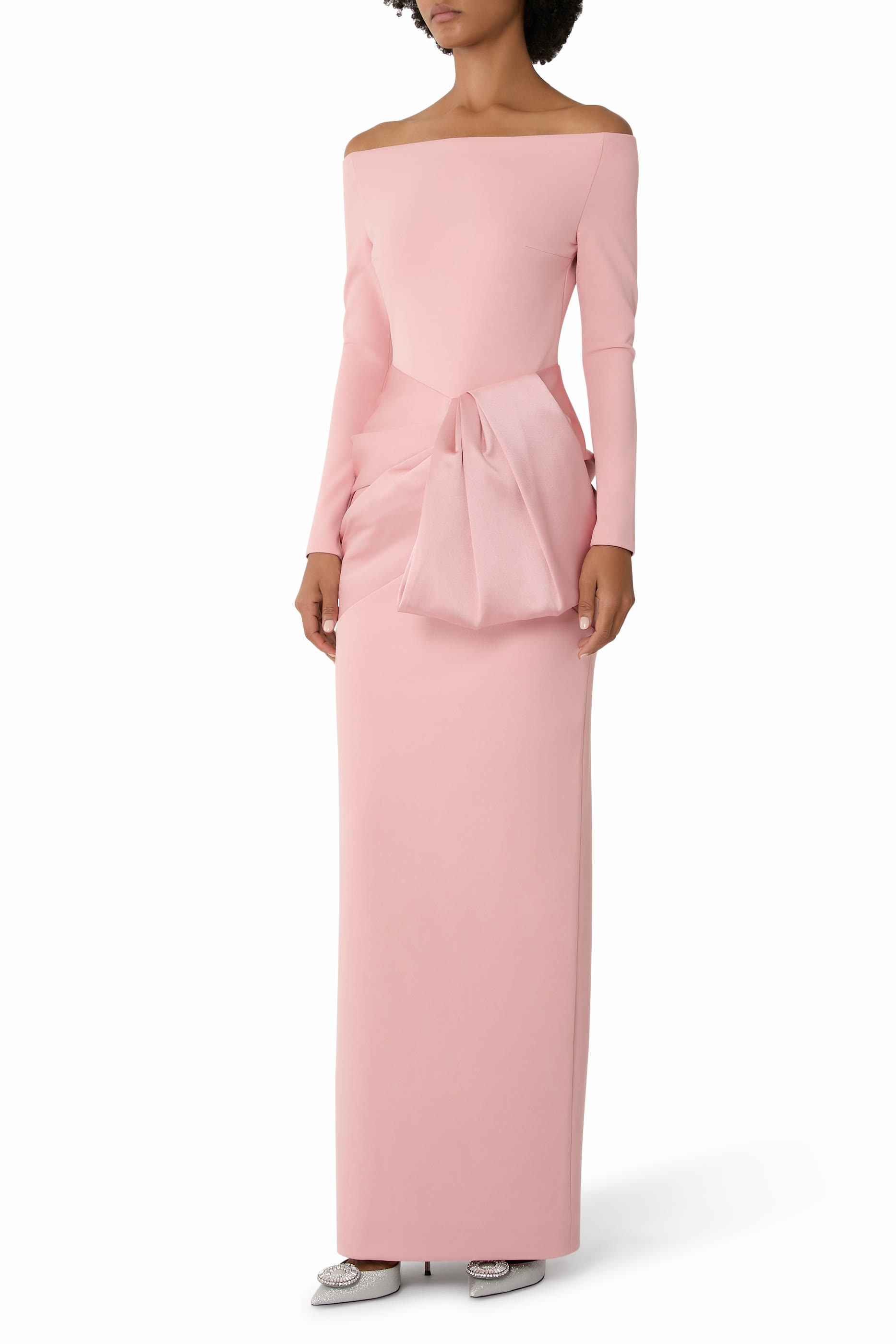 فستان كوري طويل