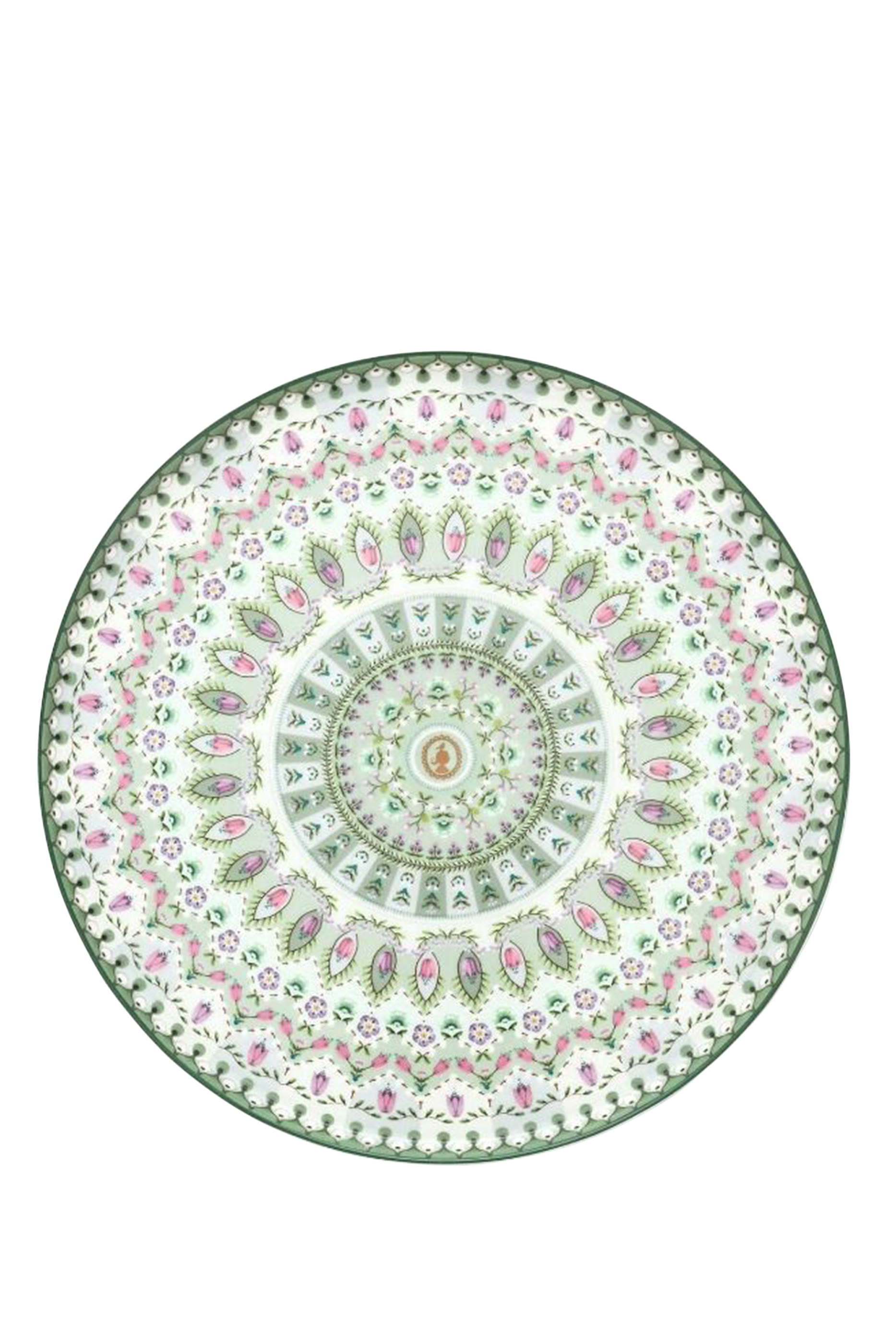 صينية كيك مون ديلايت صغيرة بنقشة ليلي اند لوتس