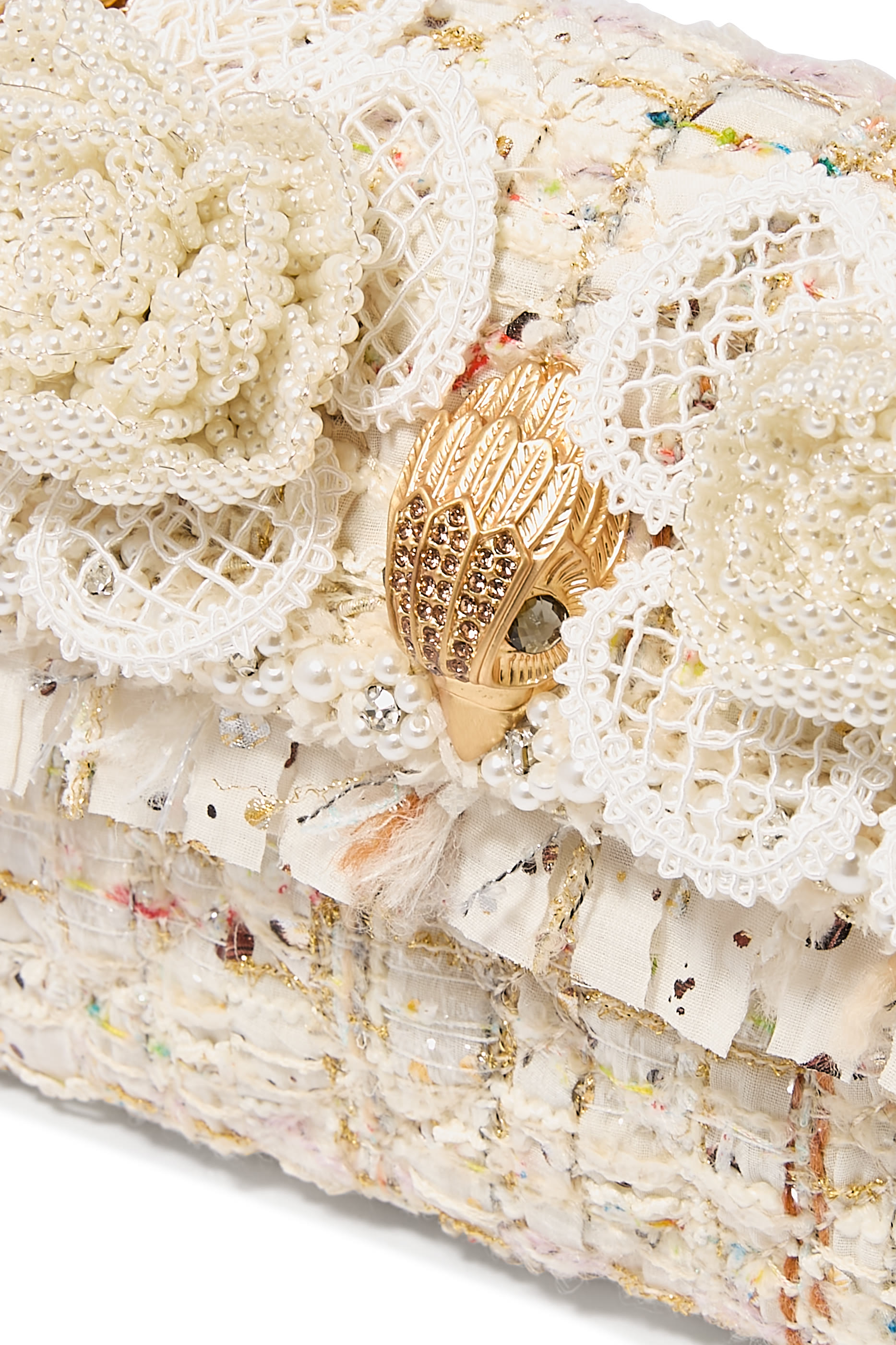 حقيبة كتف كنسينغتون صغيرة تويد