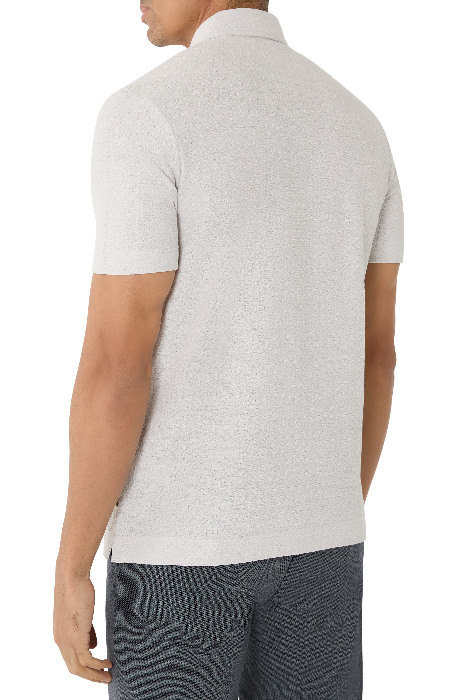 قميص بولو x أستون مارتن قطن وحرير