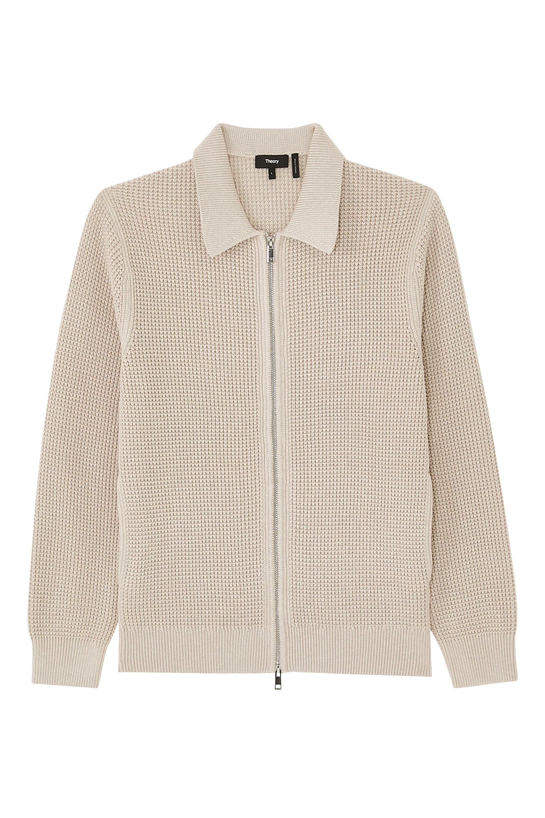 جاكيت غاري بسحاب أمامي