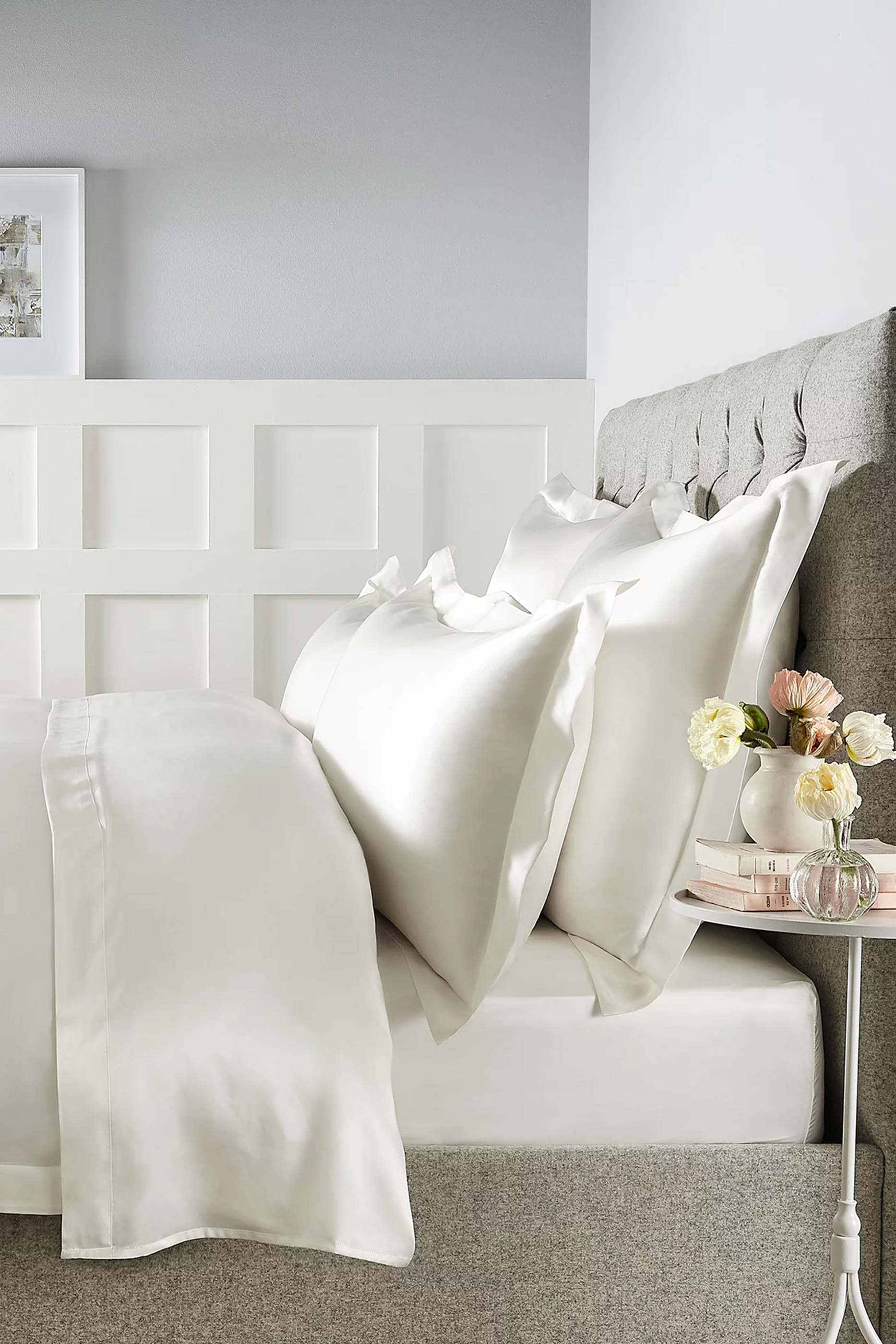 شرشف مسطح أودلي حرير خالص