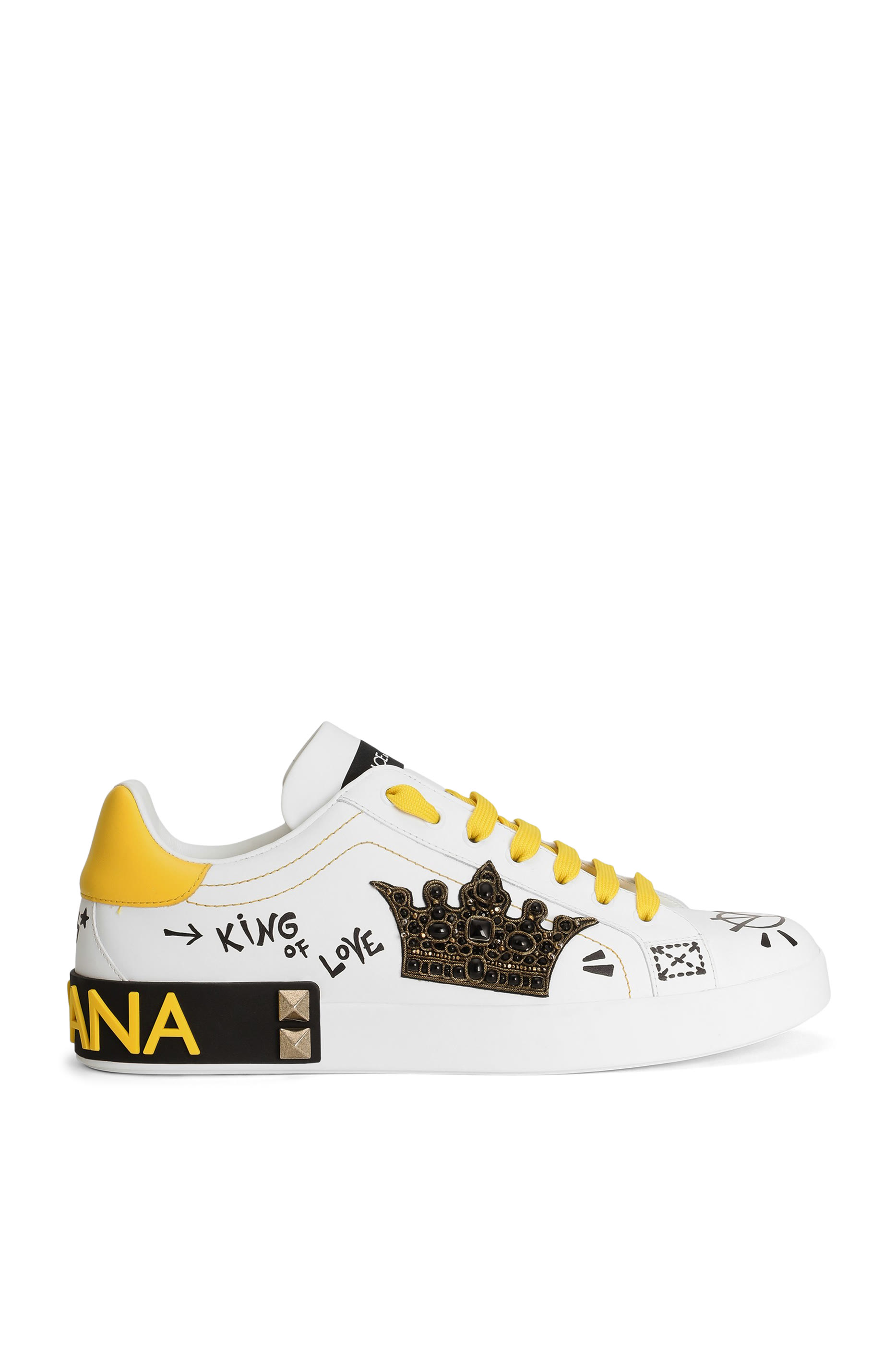 سنيكرز بورتوفينو جلد عجل نابا