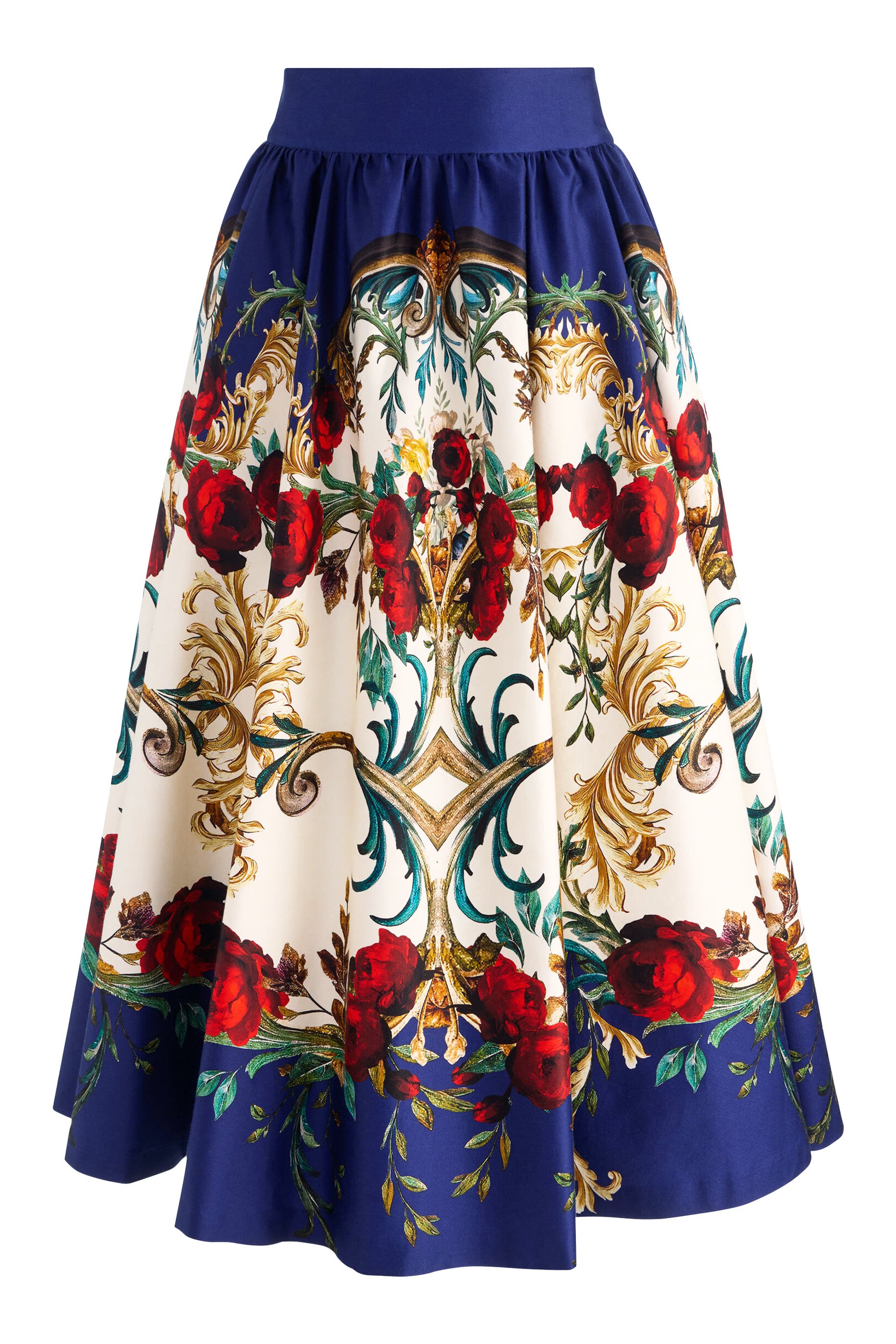 تنورة نيلدا بقصة واسعة