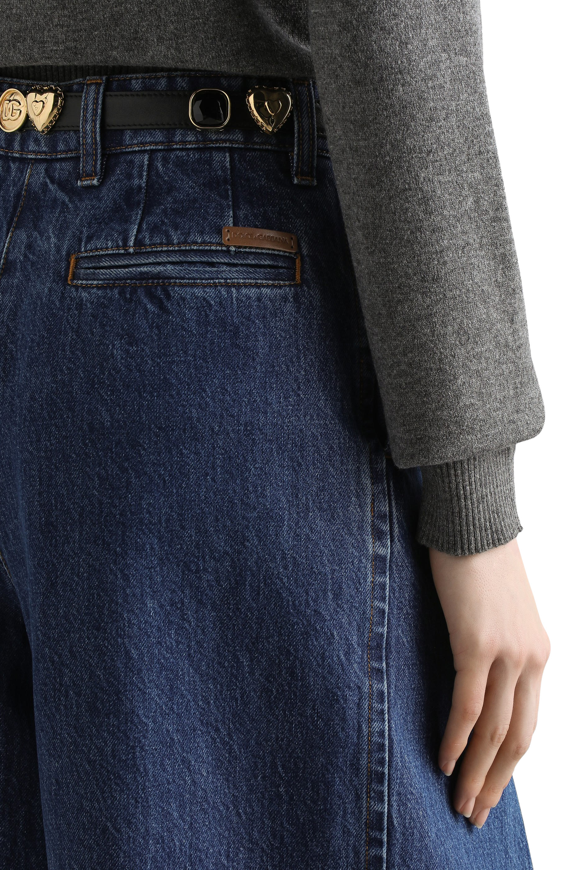 بنطال جينز بخمس جيوب دنيم