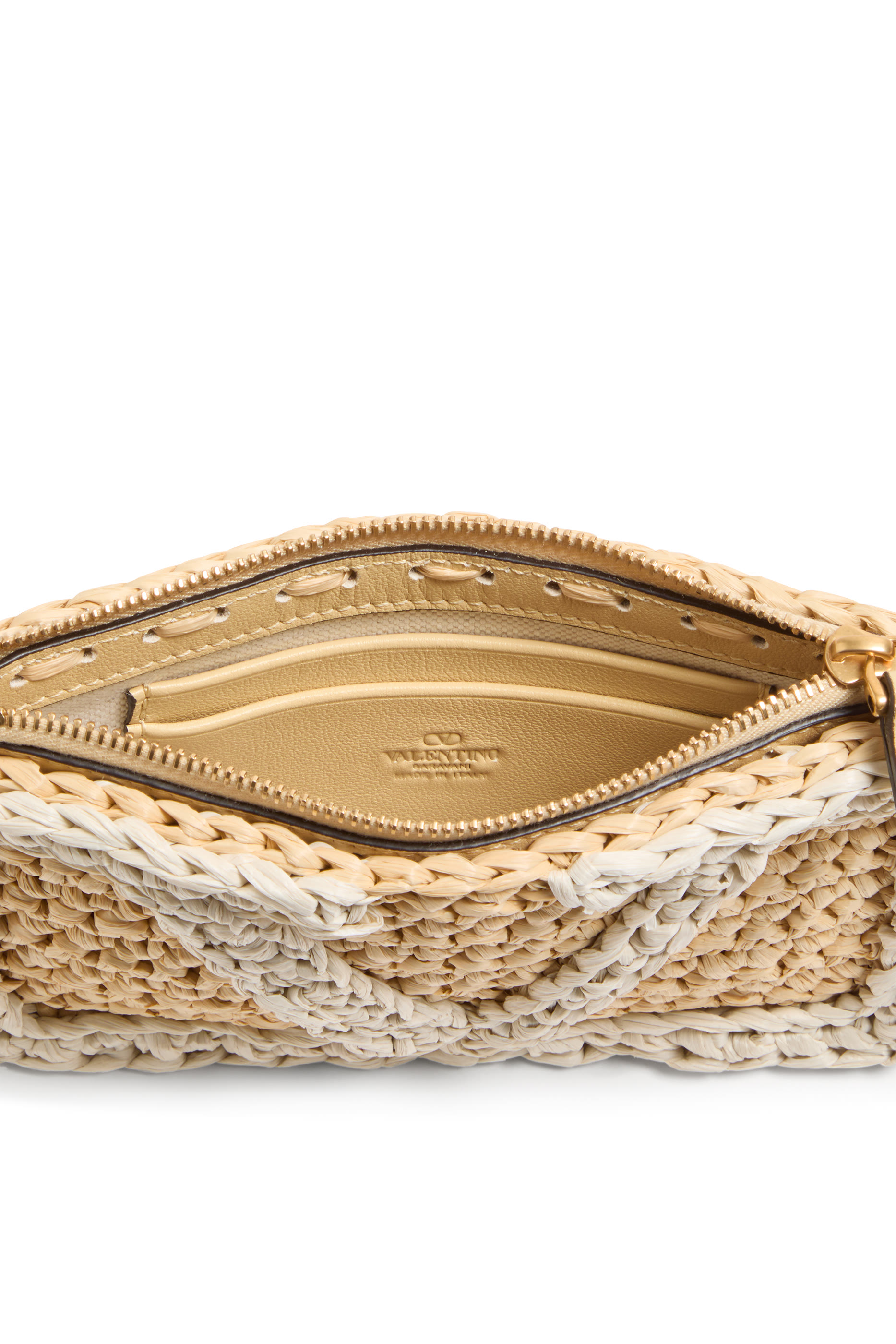 Viva Superstar Synthetic Raffia Pouch