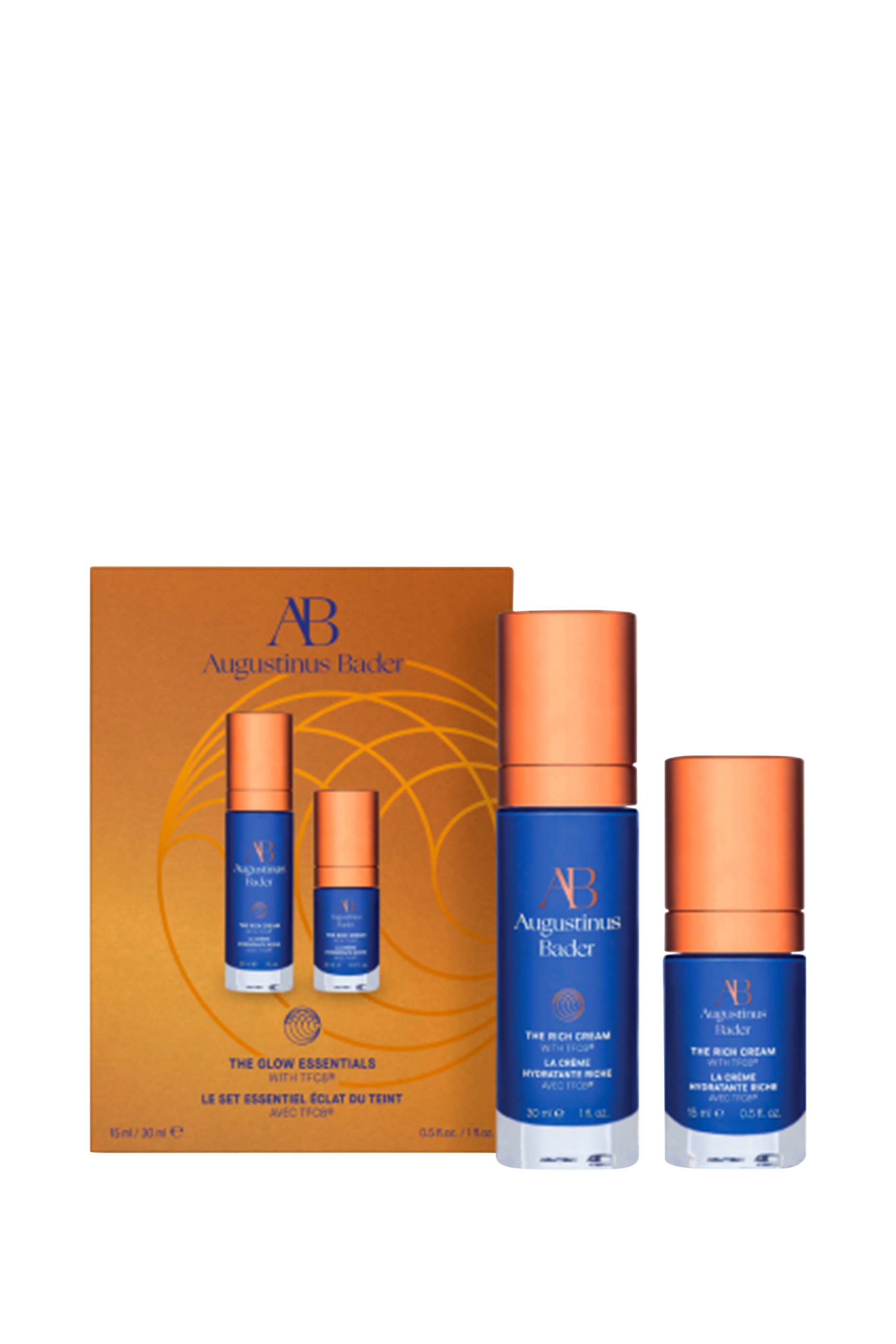 مجموعة مستحضرات أساسية لتوهج البشرة