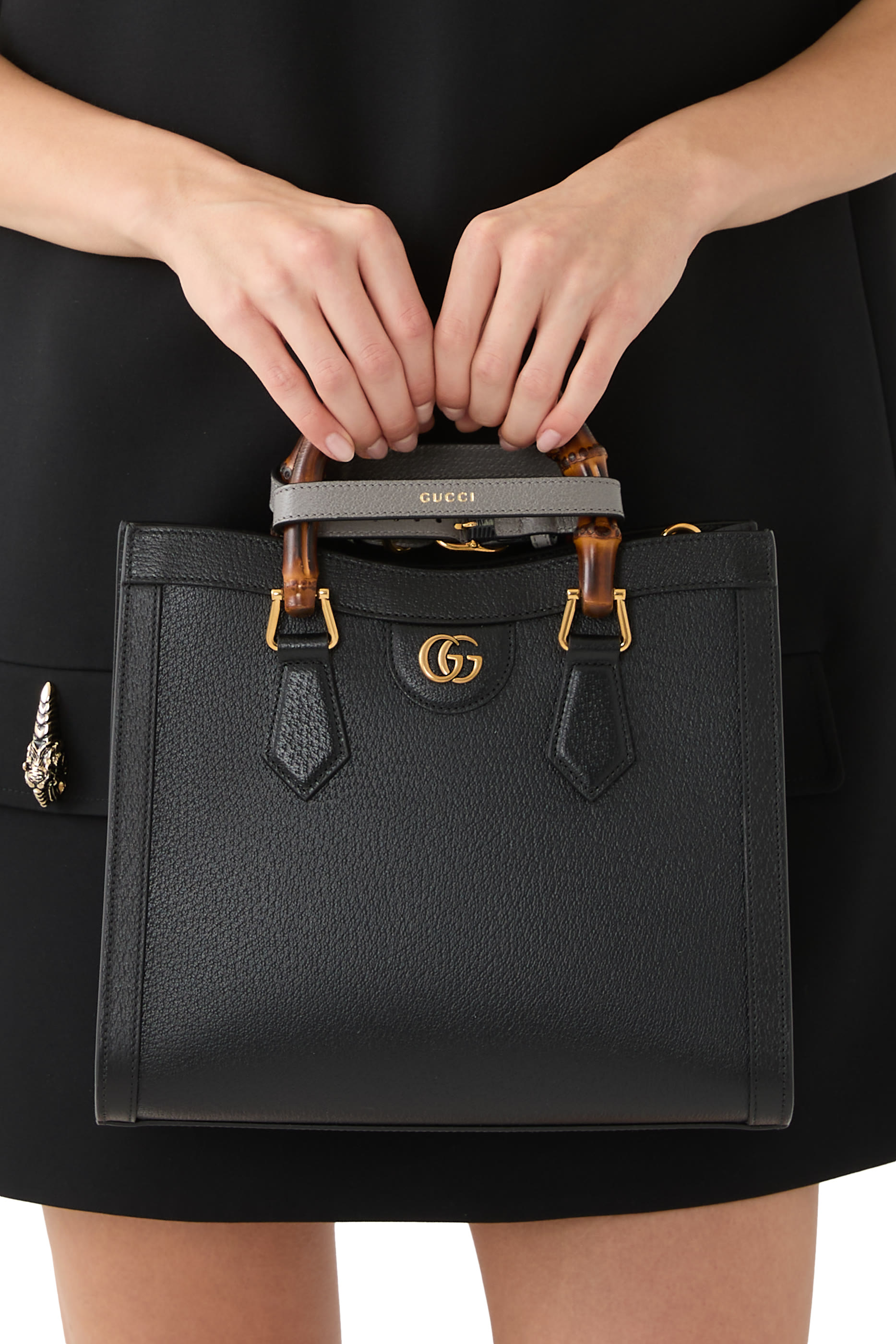 حقيبة يد ديانا صغيرة جلد