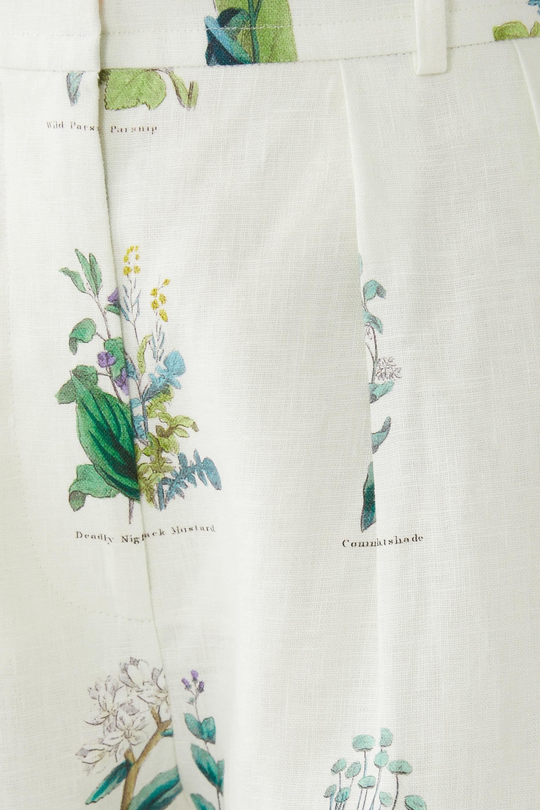 شورت جرين هاوس بنقشة زهور