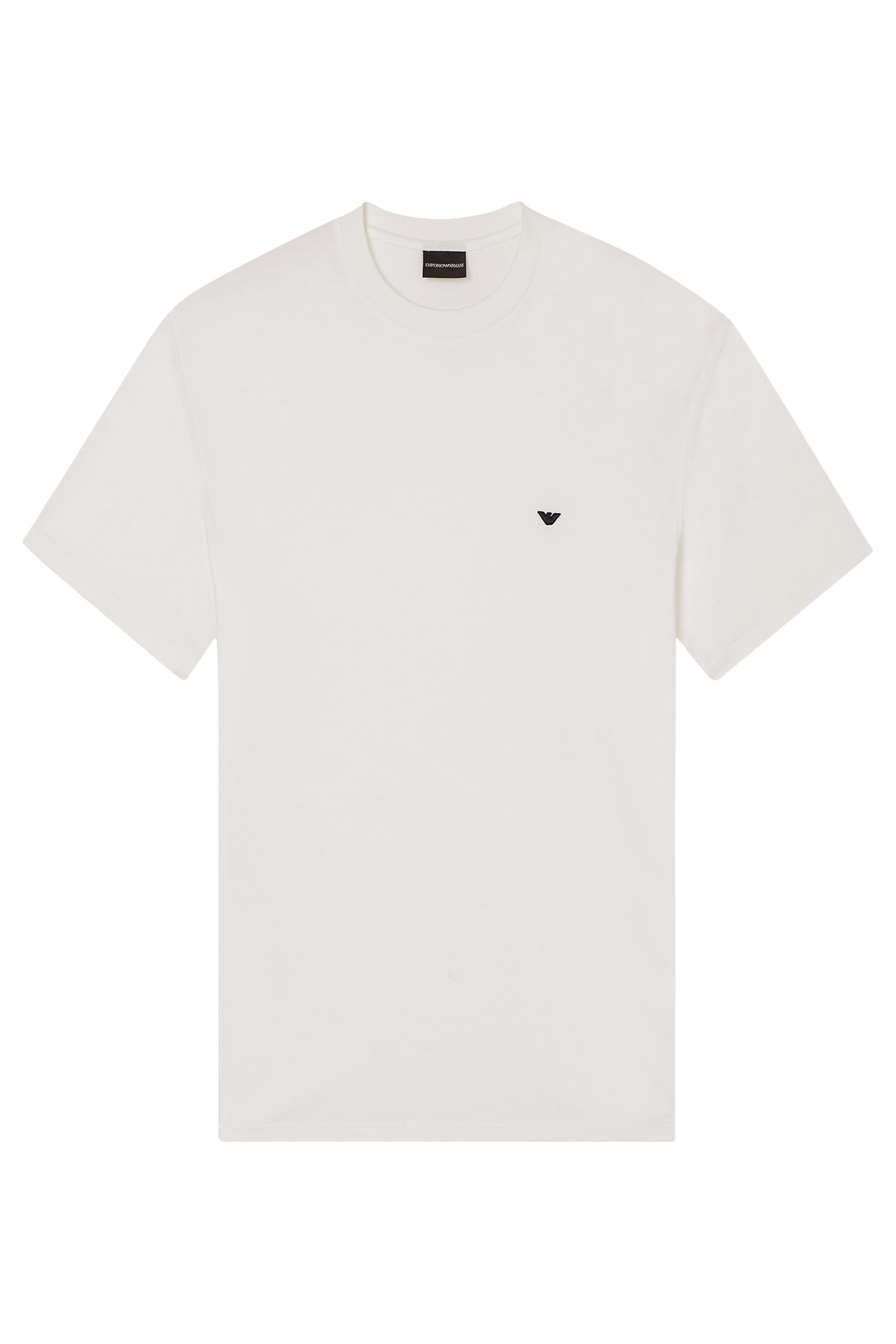 تيشيرت بتطريز شعار الماركة مزيج ليوسيل جيرسيه