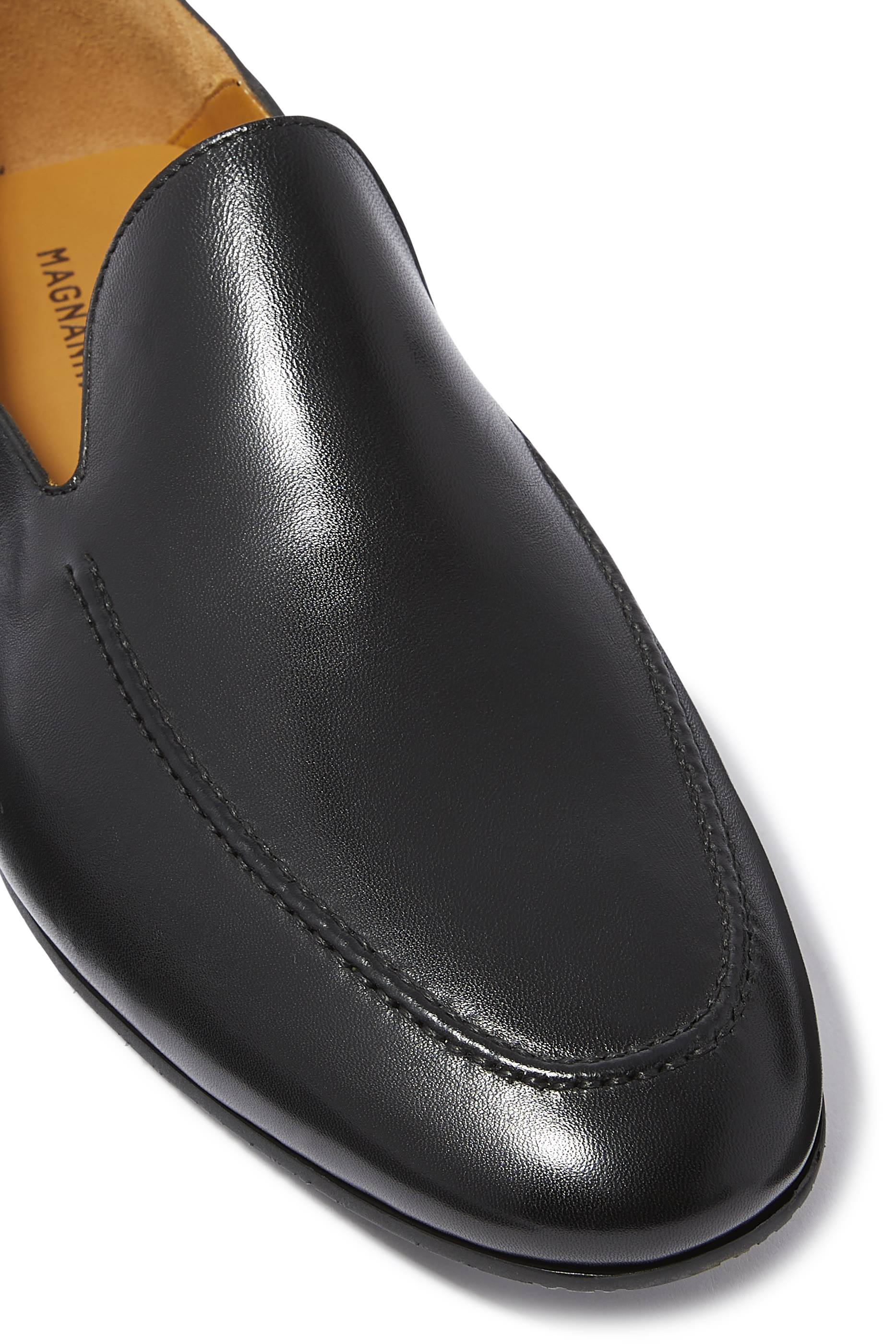 حذاء مفتوح من الخلف جلد