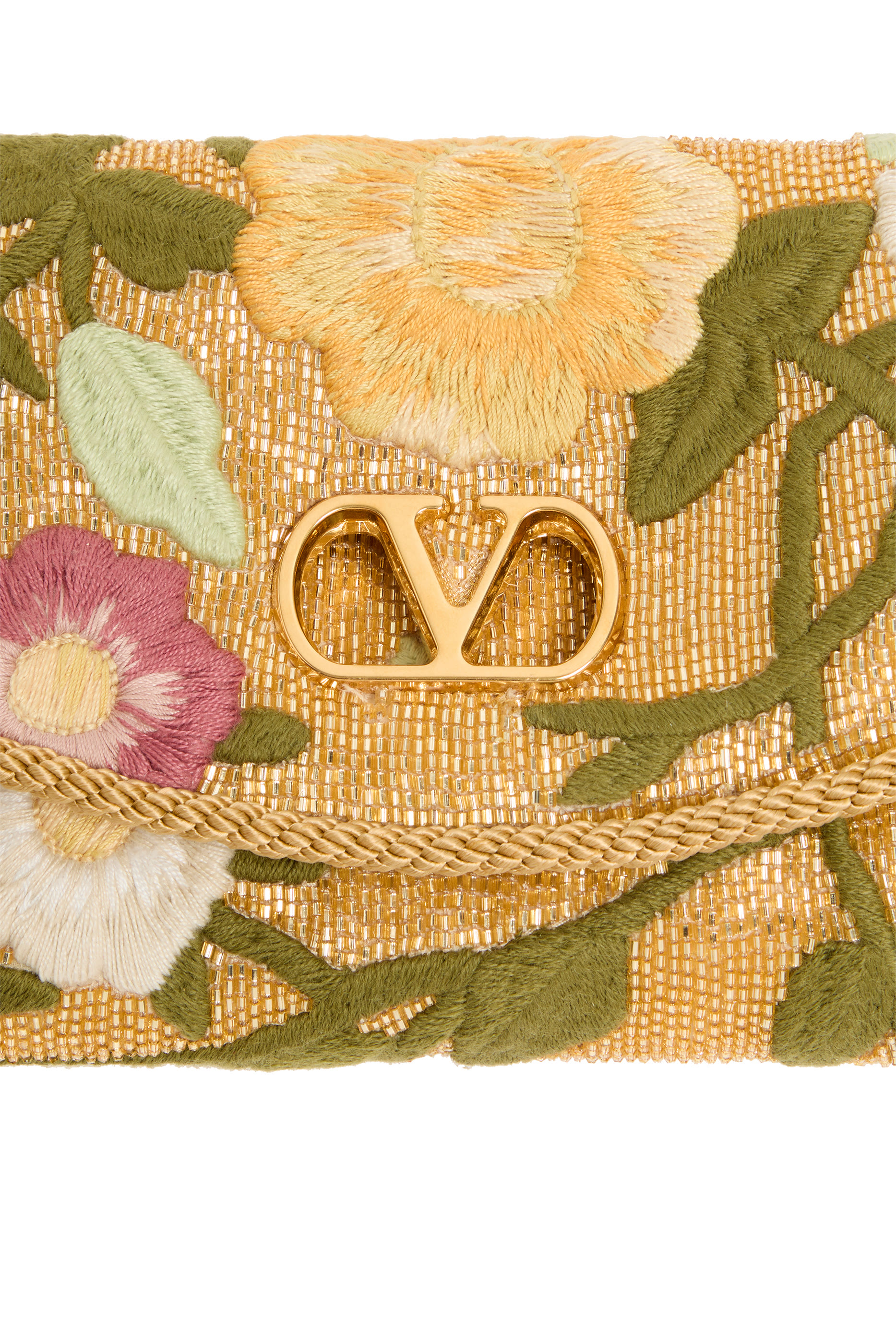 حقيبة كتف صغيرة ديفين بتطريزات