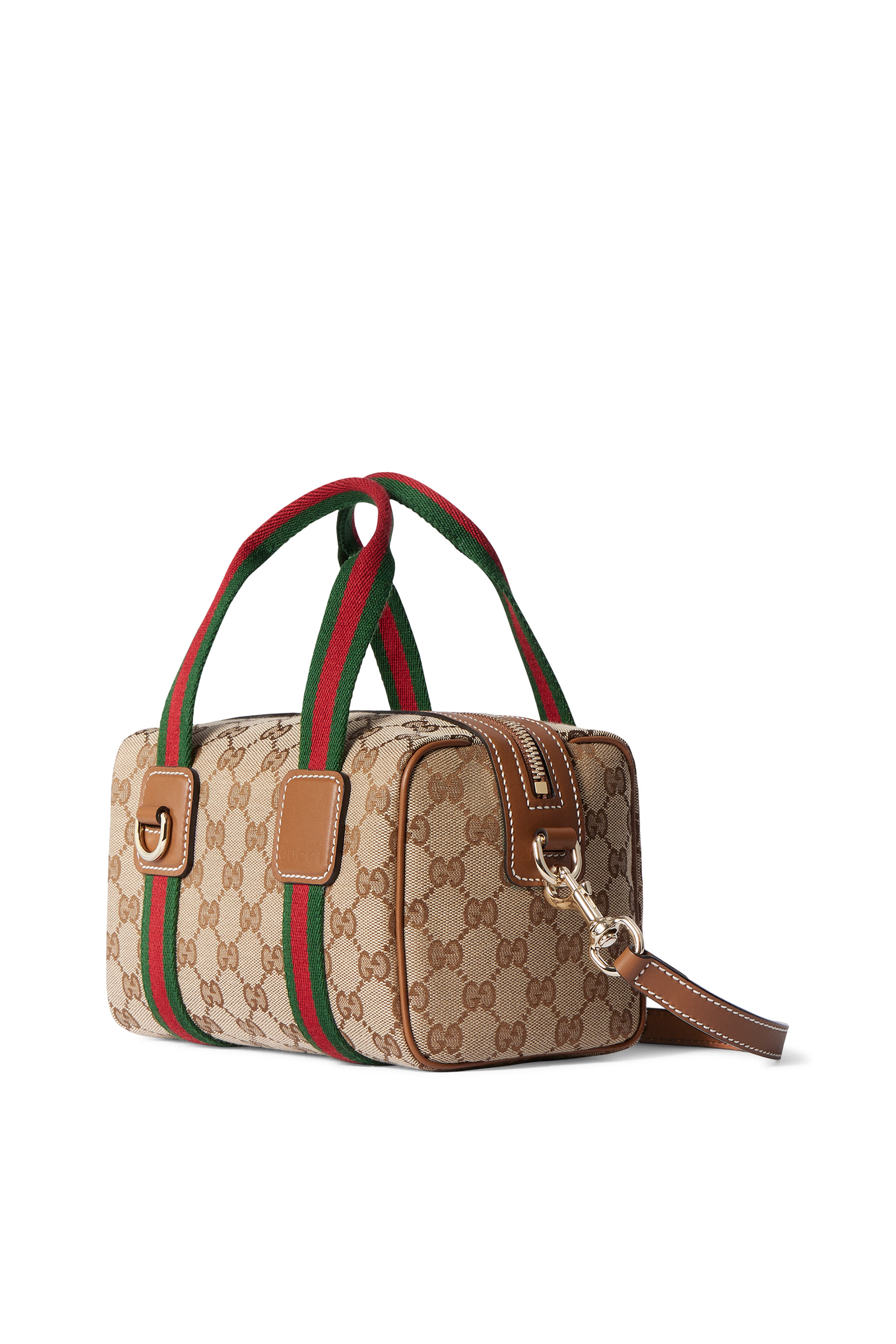 حقيبة يد صغيرة بشعار الماركة