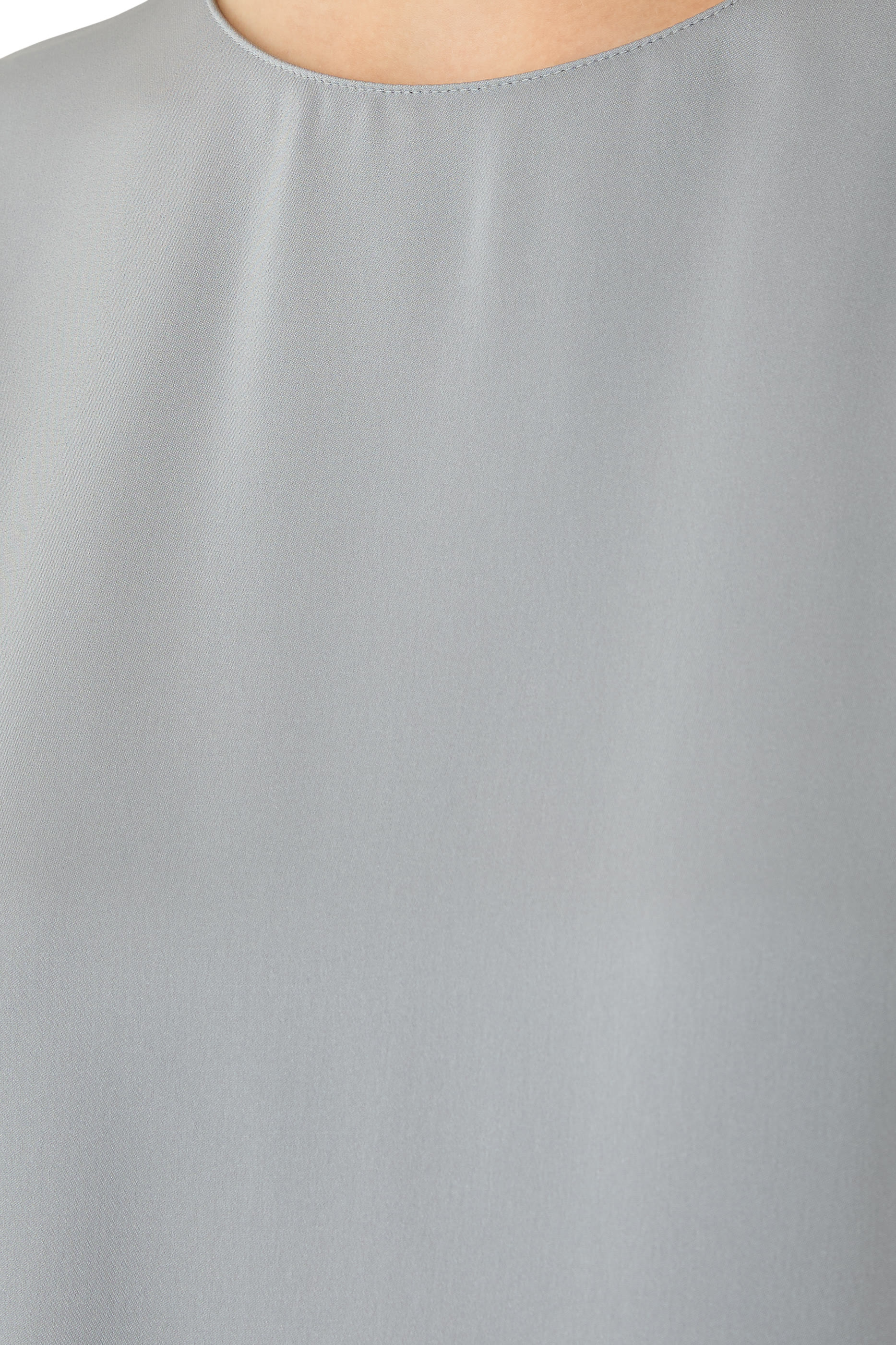 بلوزة شيل حرير جورجيت