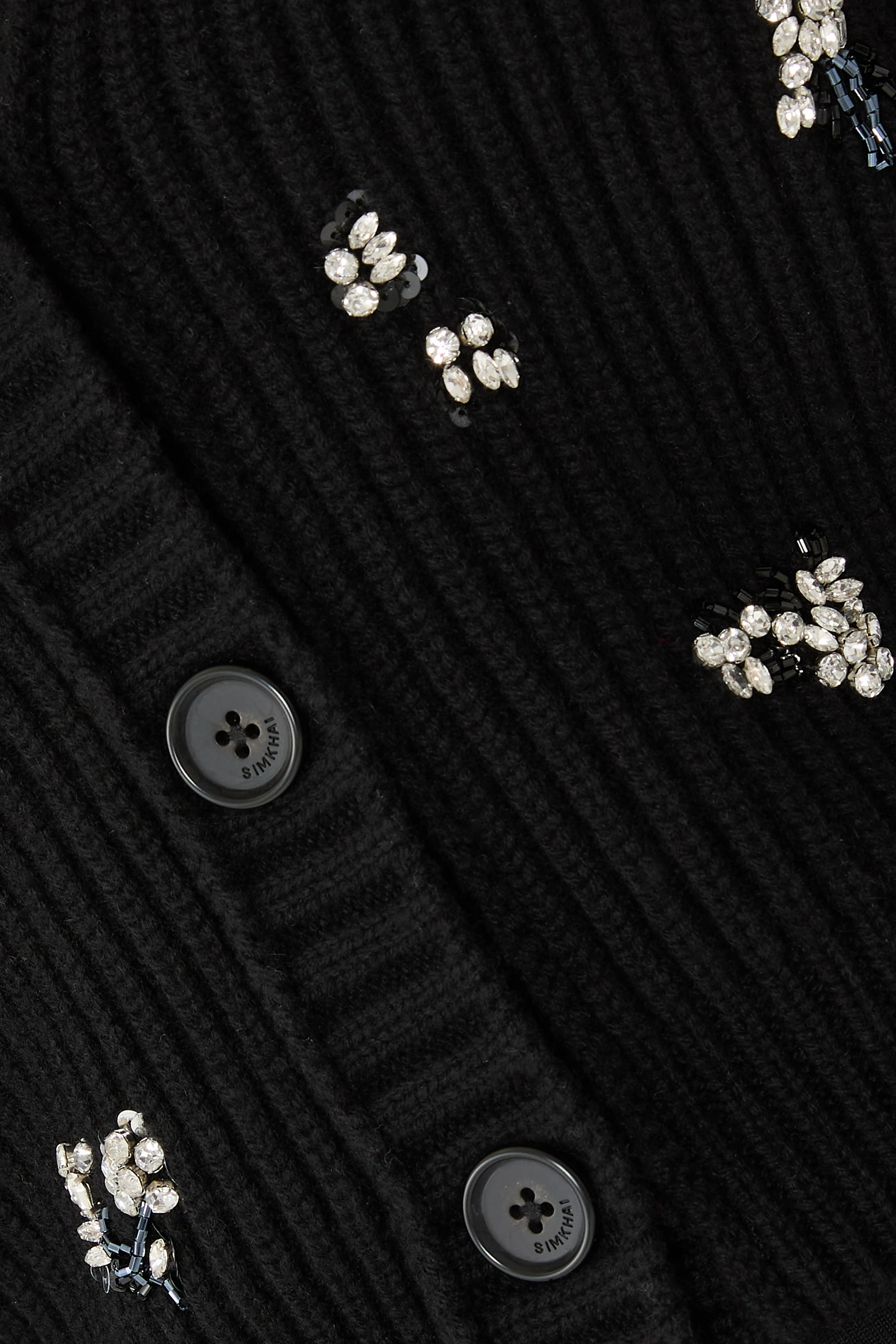 كارديجان نوفا منسوج بتطريزات