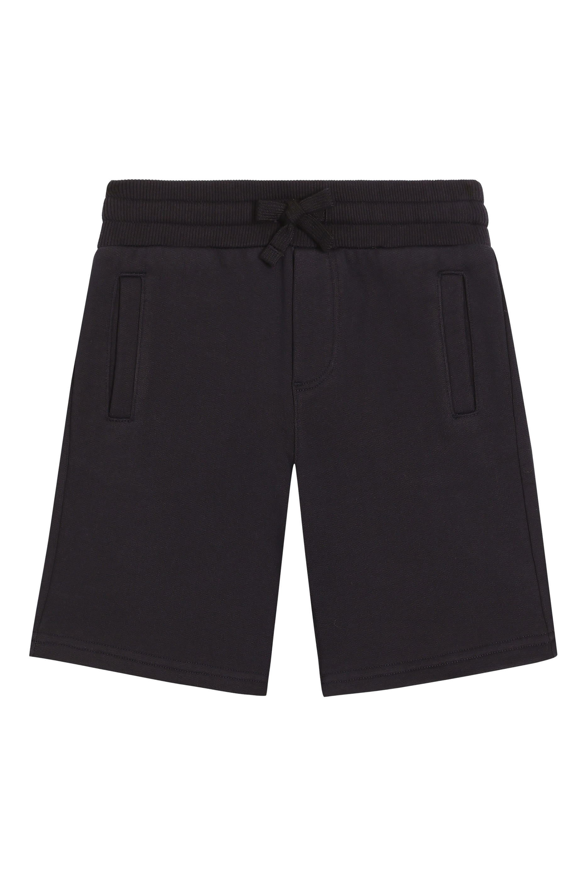 شورت برمودا بحلية شعار الماركة صوف للأطفال