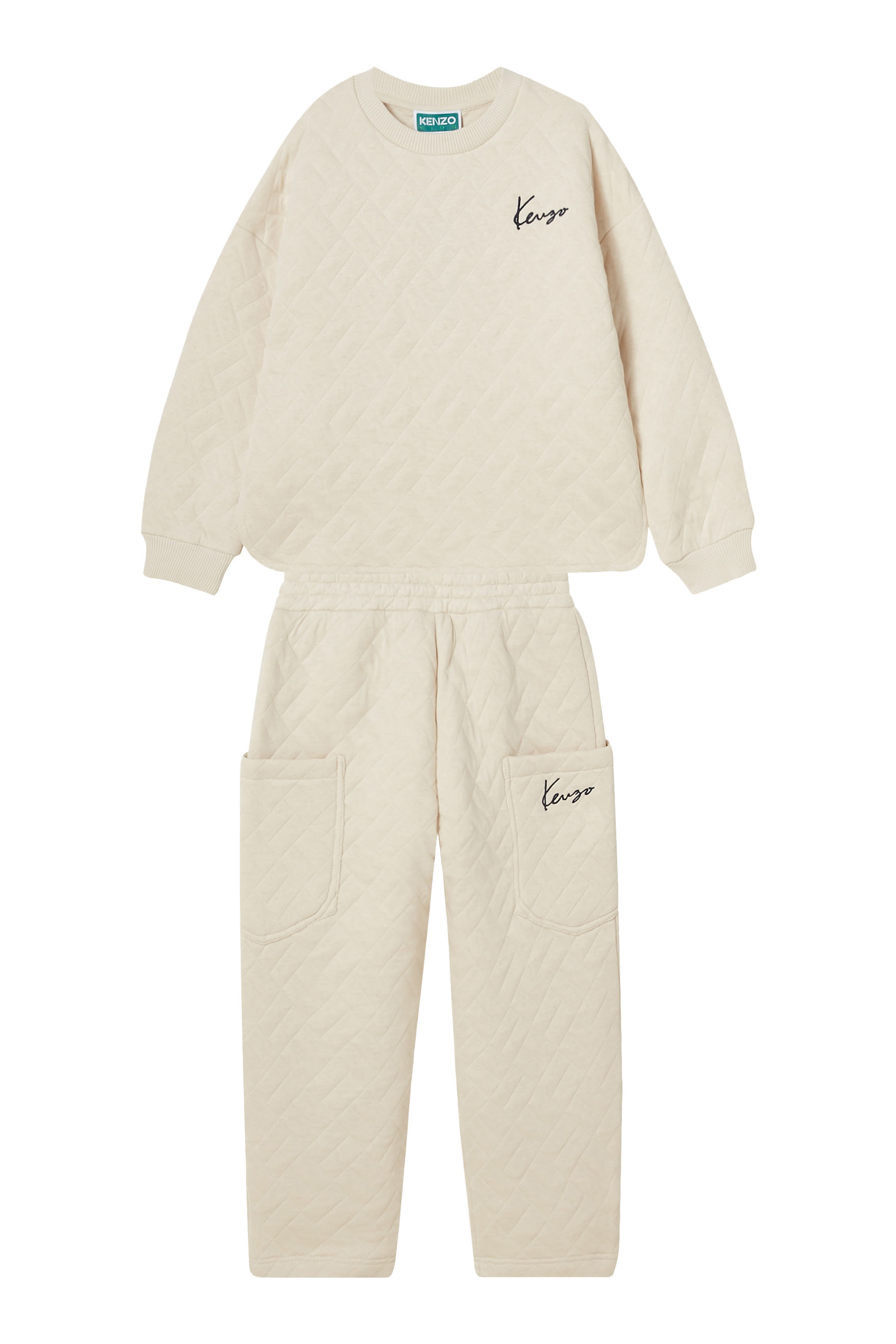 طقم سويت شيرت وبنطال للأطفال