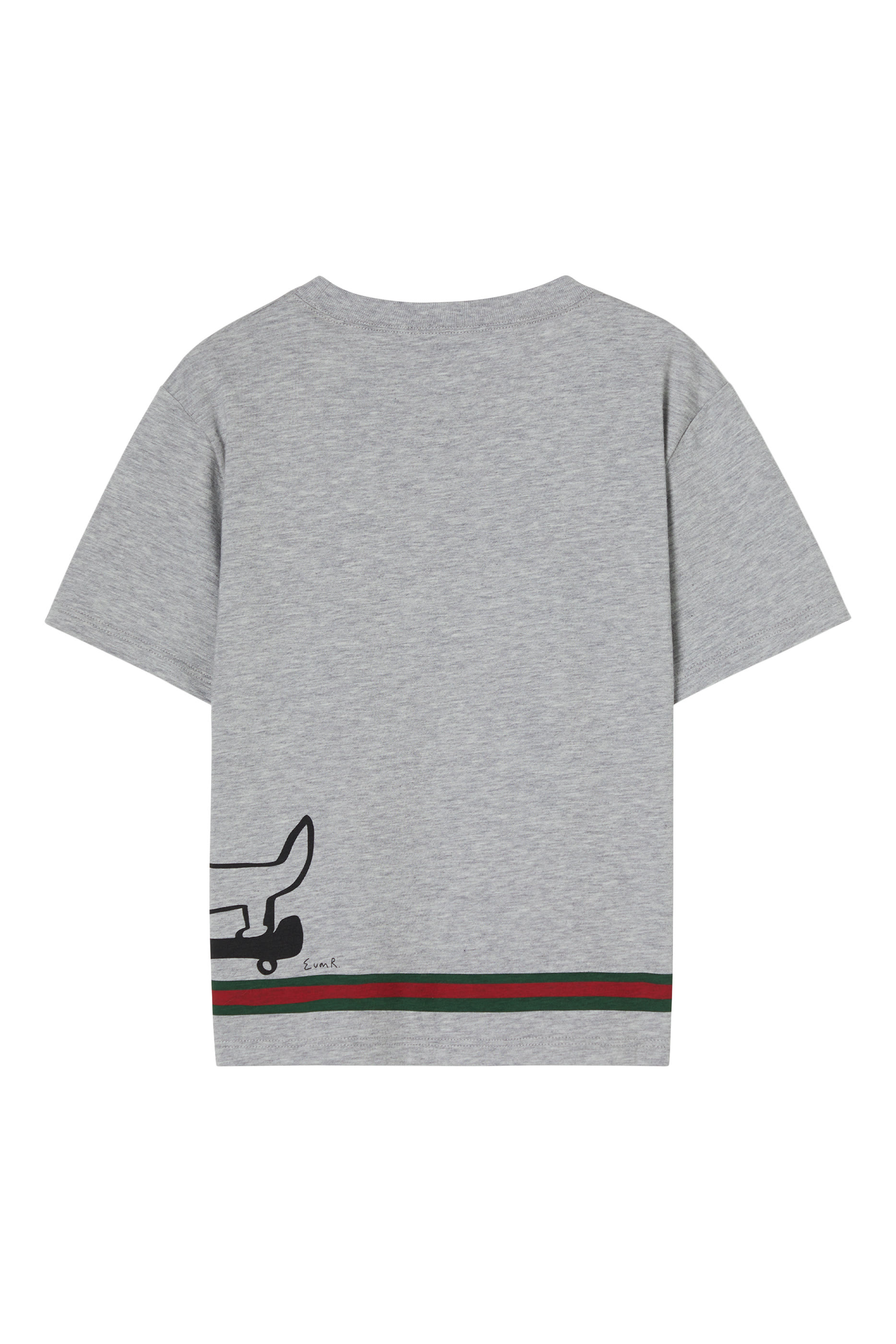 تيشيرت بطبعة كلب قطن للأطفال