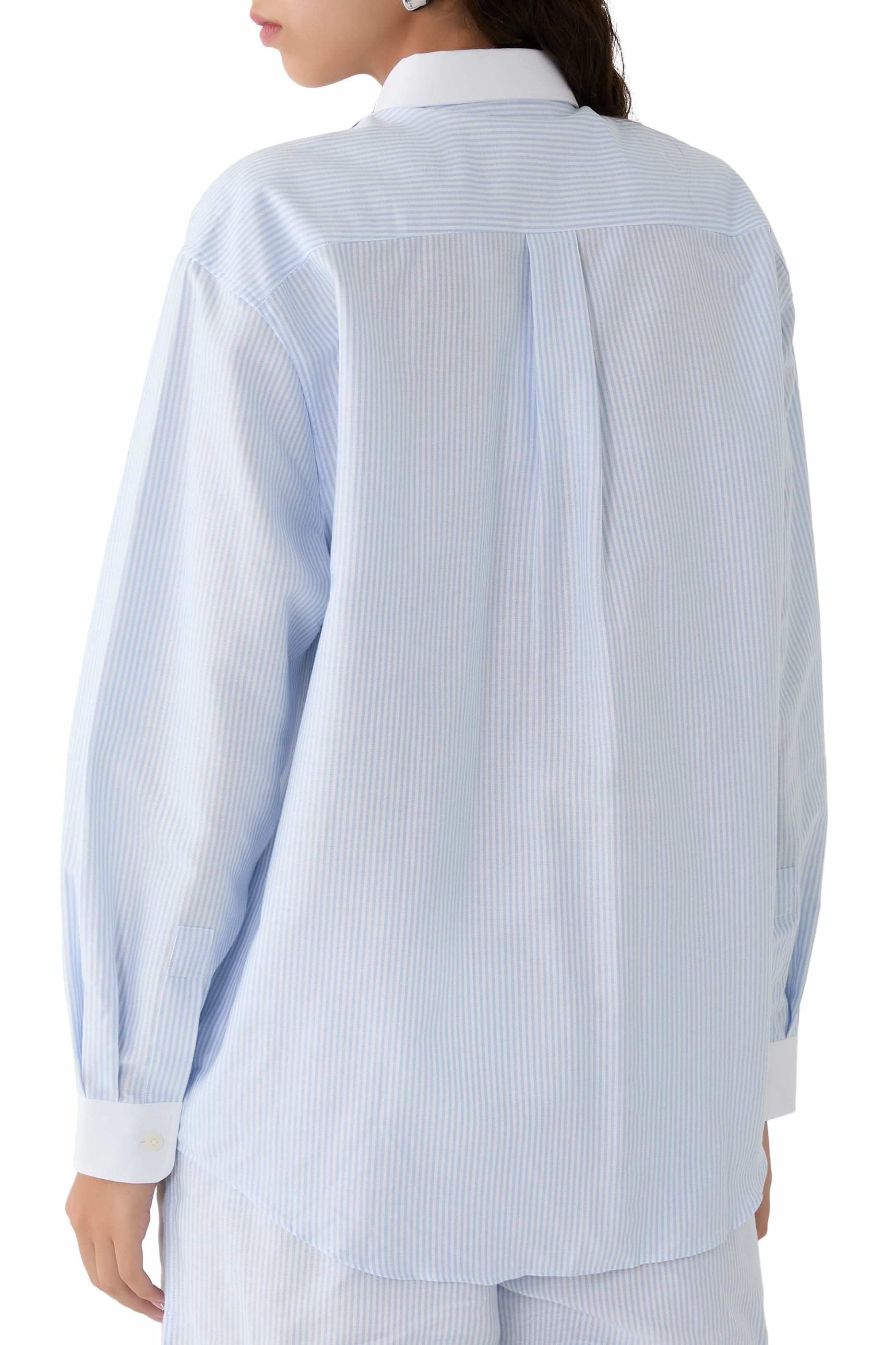 قميص أوكسفورد كريست اتش اند واي بقصة فضفاضة