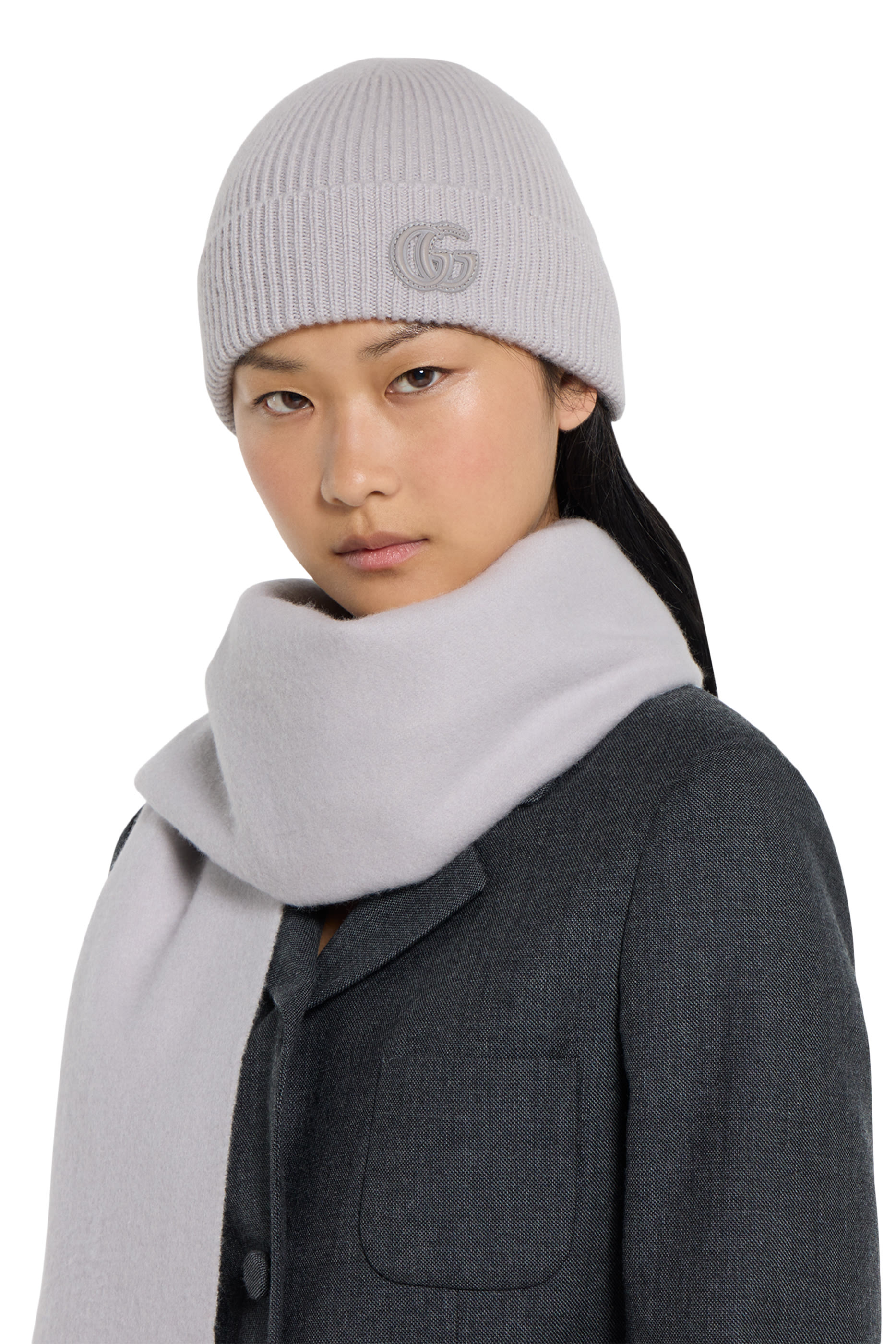 قبعة برقعة شعار الماركة كشمير