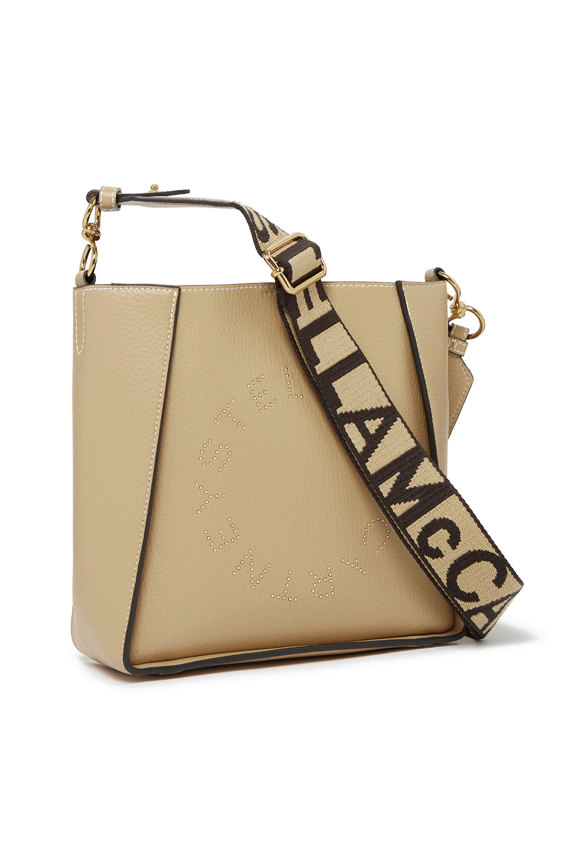 حقيبة كتف صغيرة بشعار الماركة