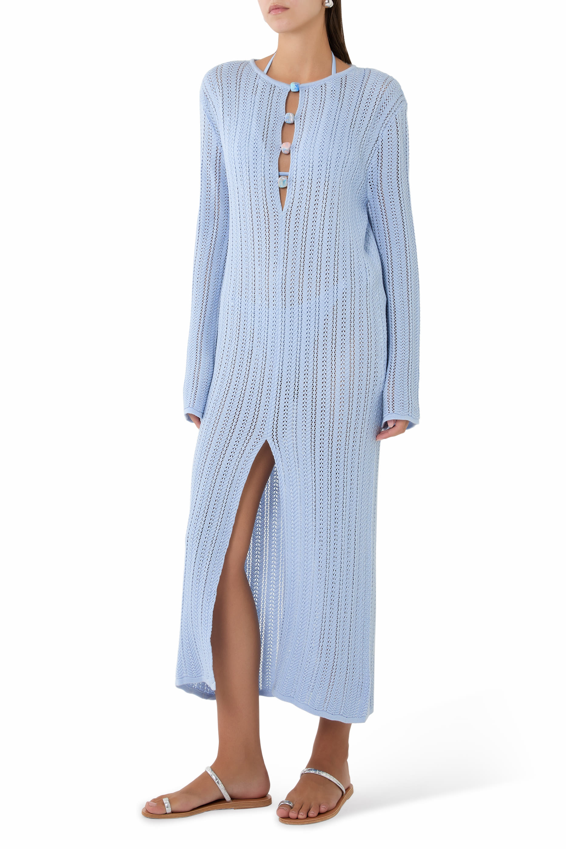 فستان مامو طويل